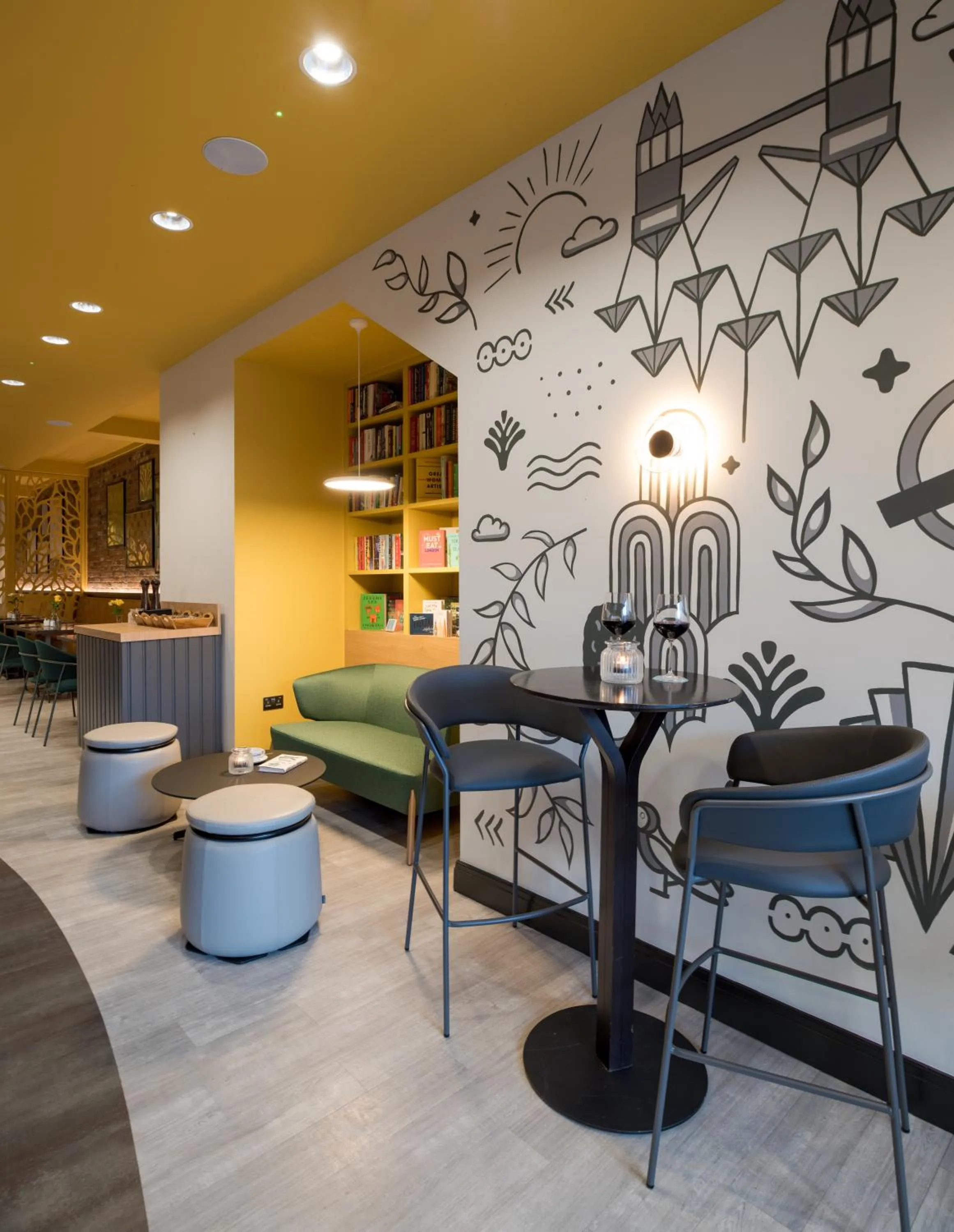 Restaurant/places to eat in The Wesley Euston