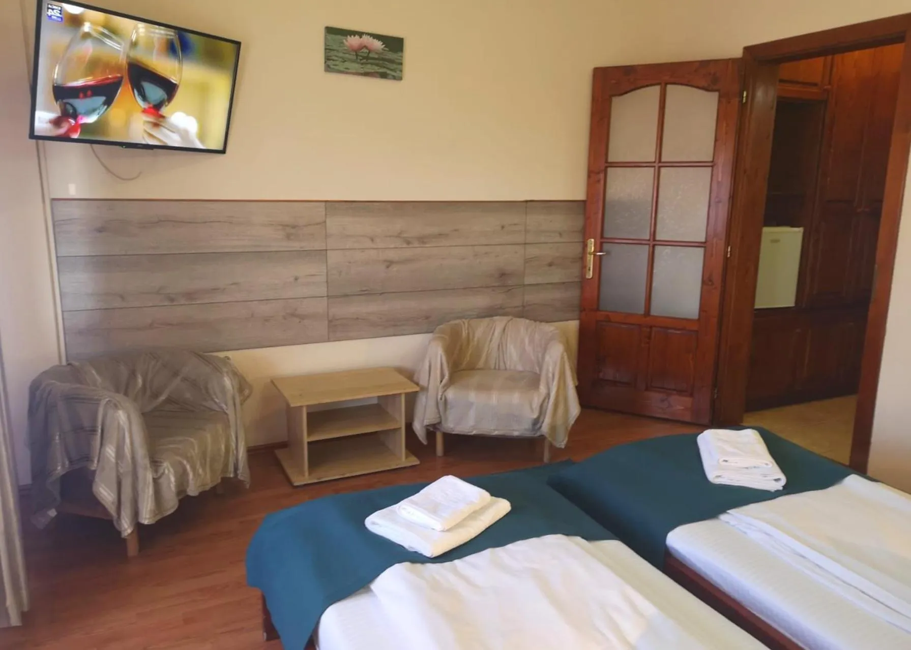 Bed in Pension Bittner