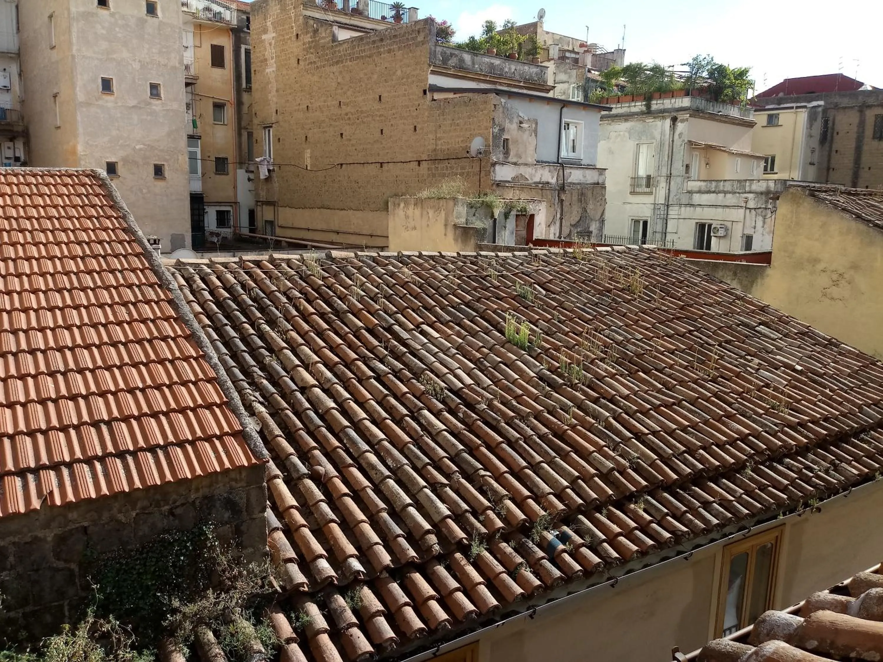 City view in B&B Mansarda