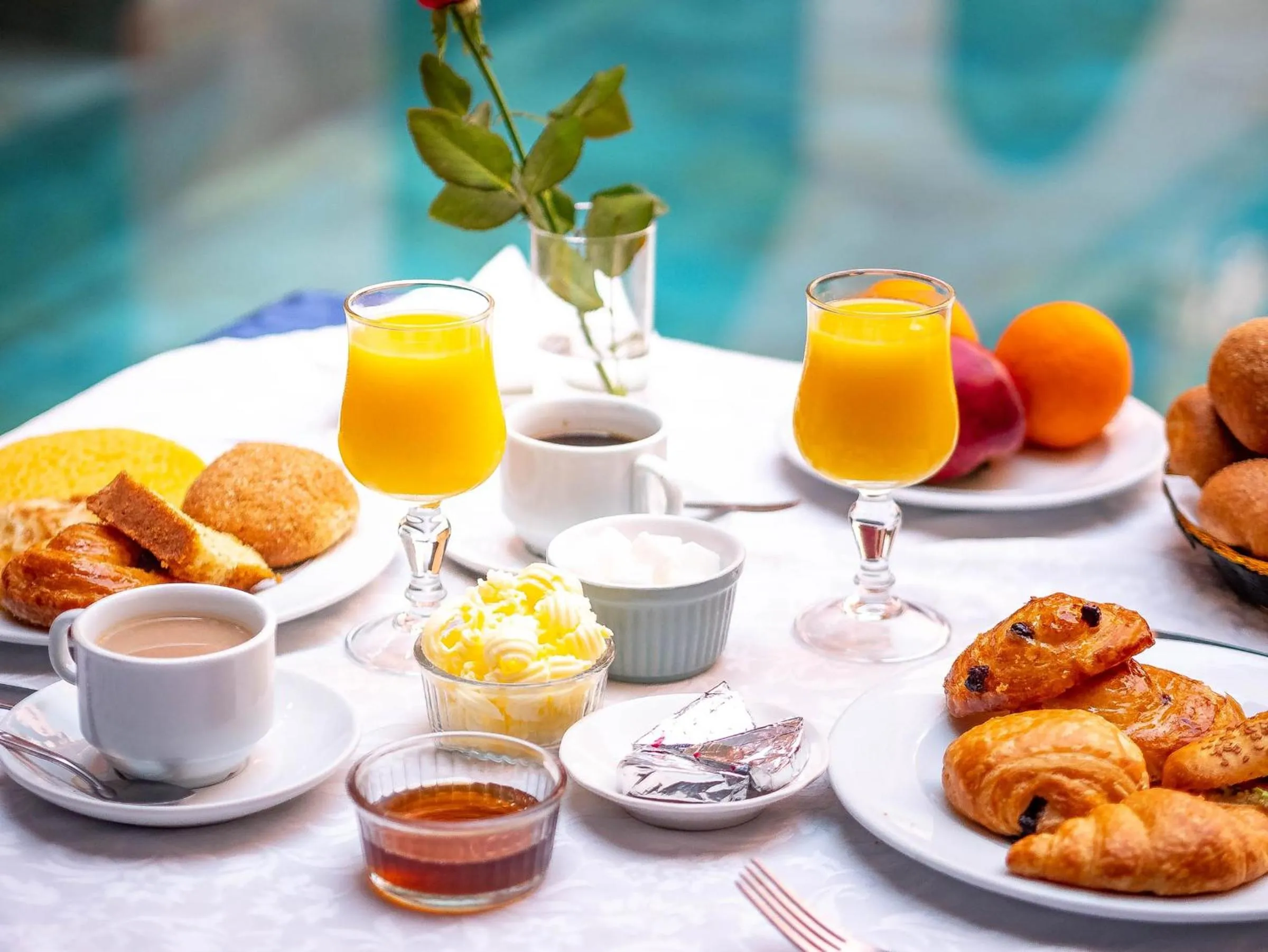 Food and drinks in Hotel Oudaya & Spa