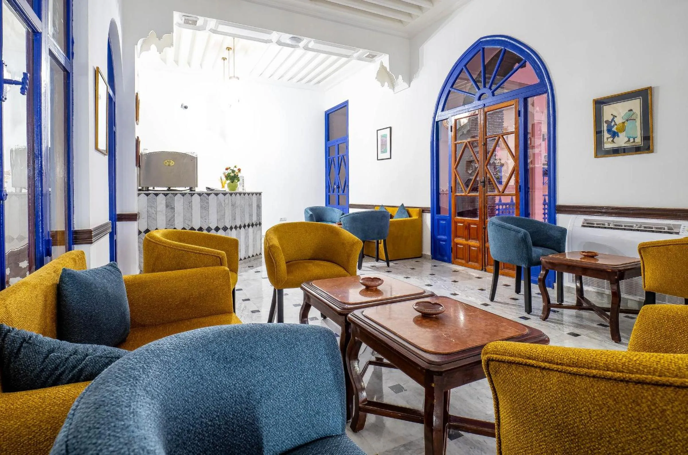 Living room in Hotel Oudaya & Spa