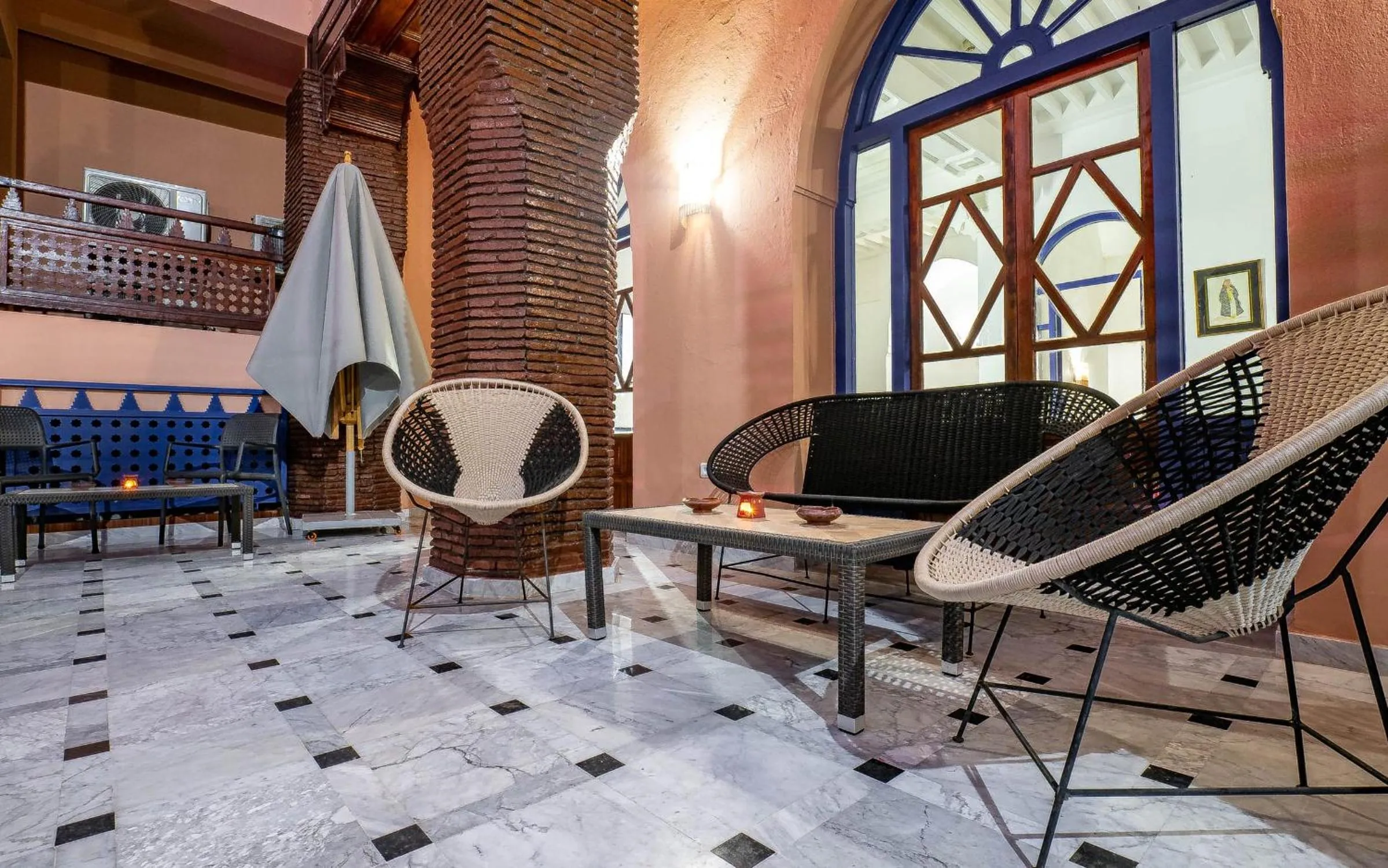 Living room in Hotel Oudaya & Spa