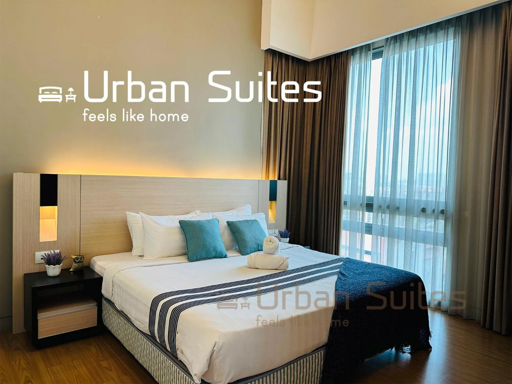 Bed in Urban Suites @ Swiss Garden Residence