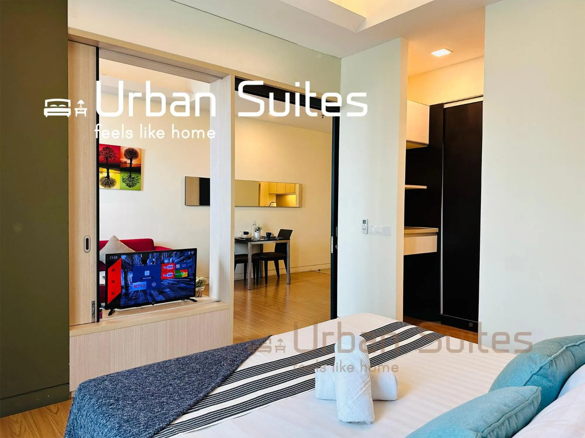 Living room in Urban Suites @ Swiss Garden Residence