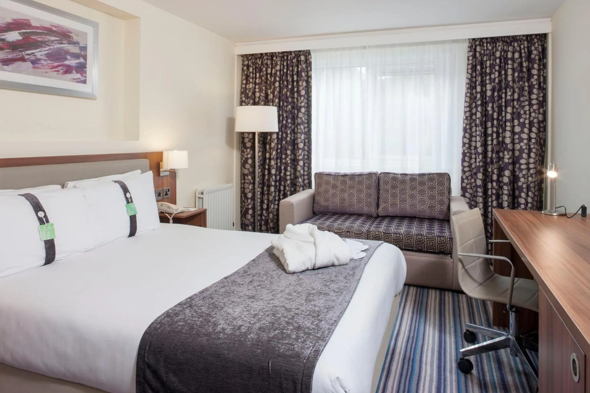 Bedroom, Bed in Holiday Inn Stoke on Trent M6 Jct15 by IHG