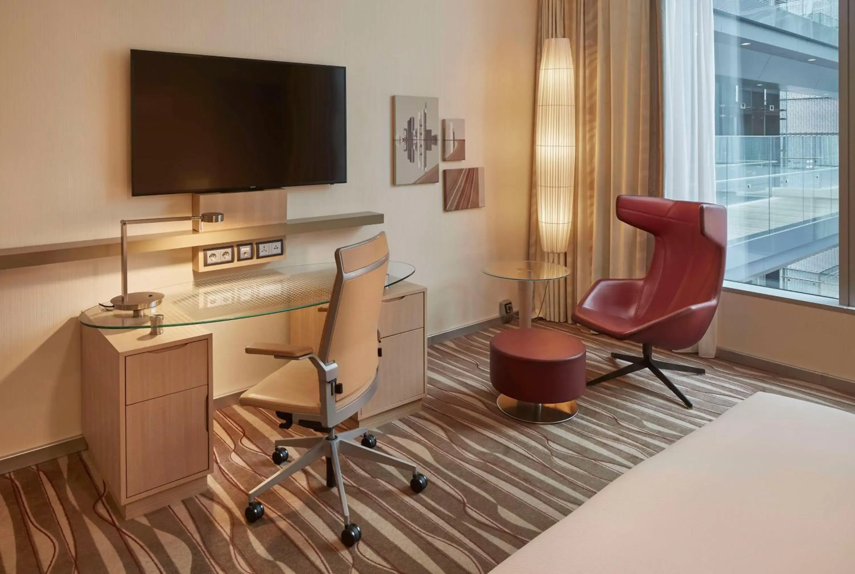 Twin Room - single occupancy in Hilton Frankfurt Airport Twin Room - single occupancy in Hilton Frankfurt Airport