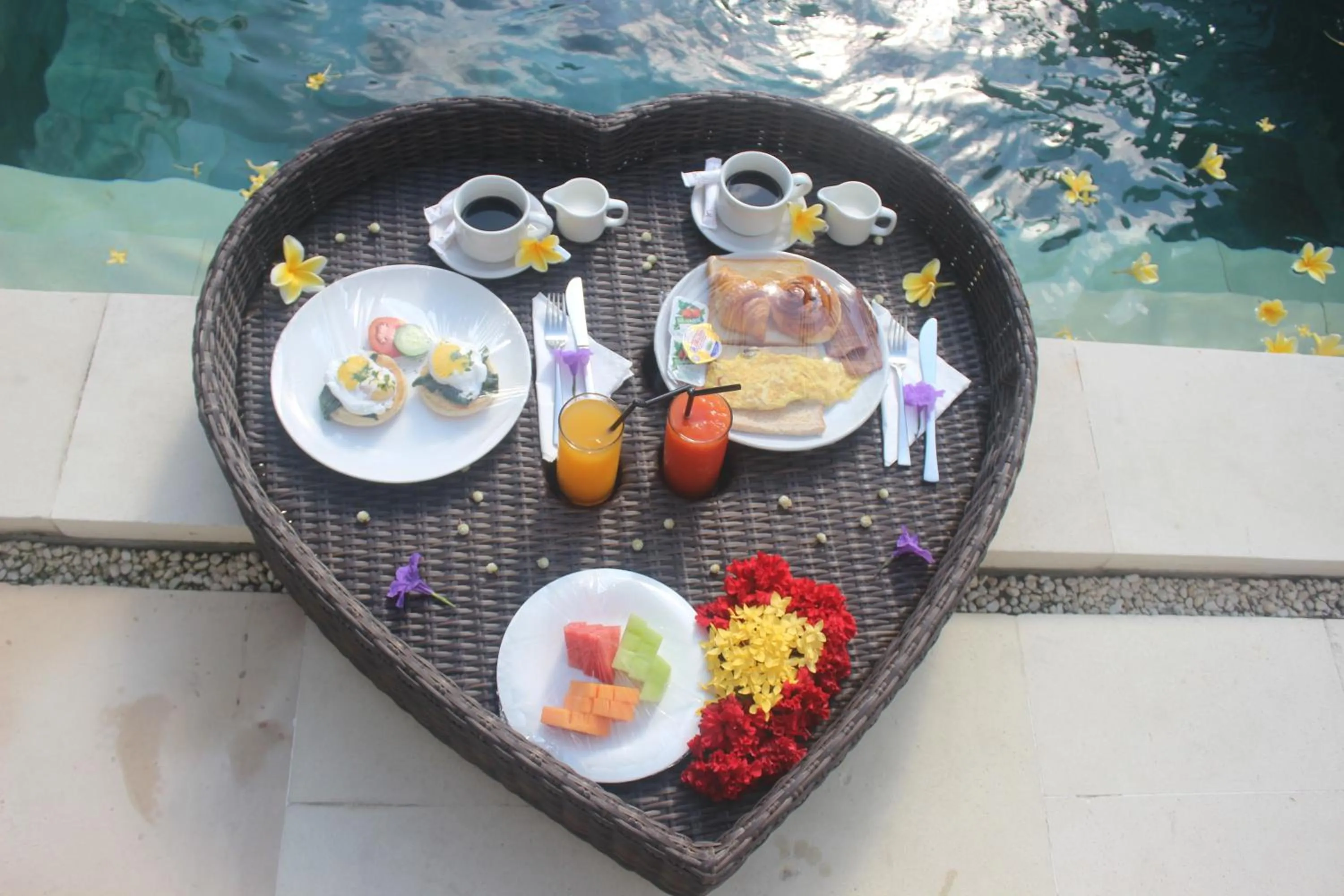 Pool view in Mahagiri Villas & Spa Dreamland