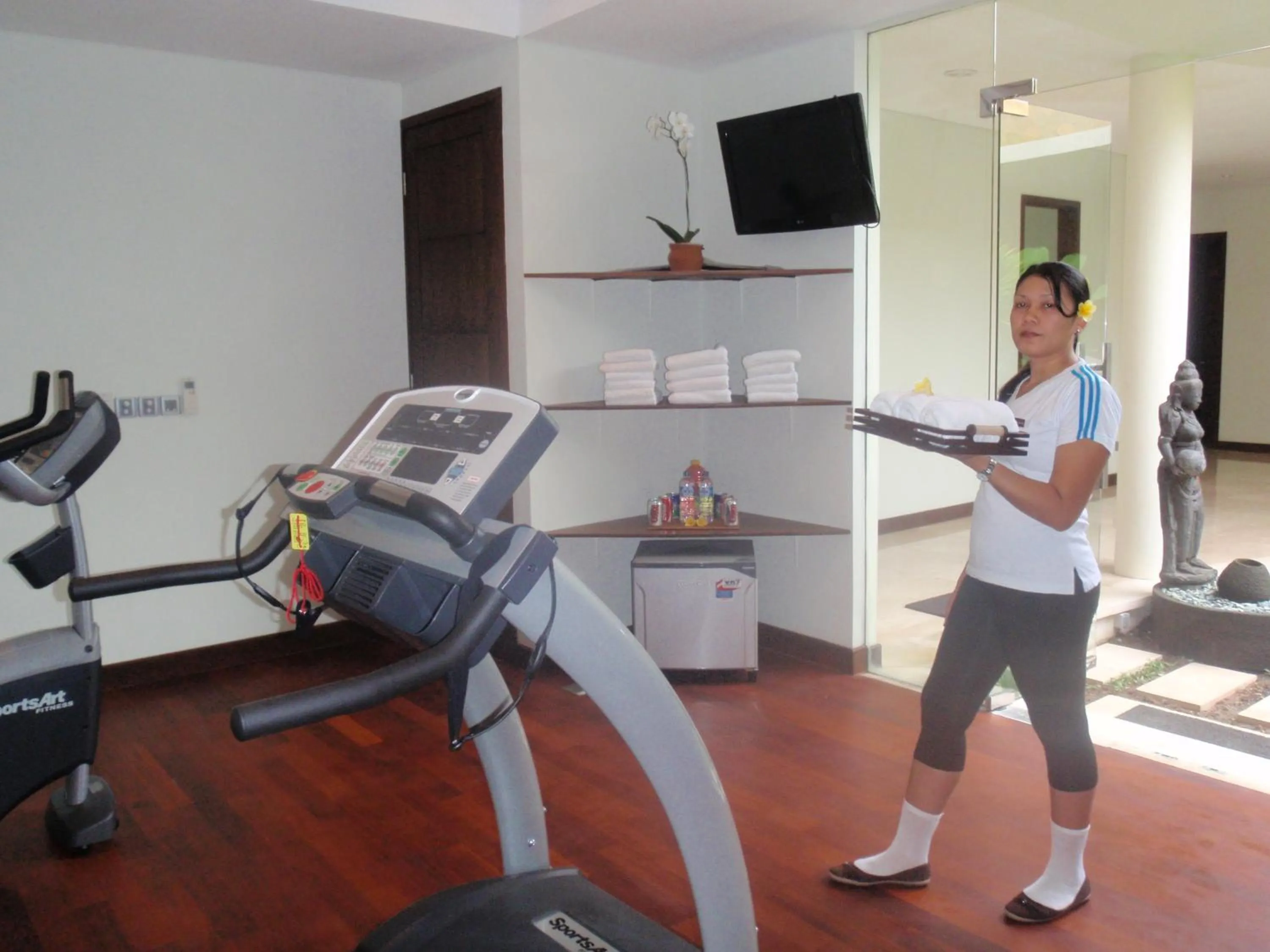 Fitness centre/facilities in Mahagiri Villas & Spa Dreamland