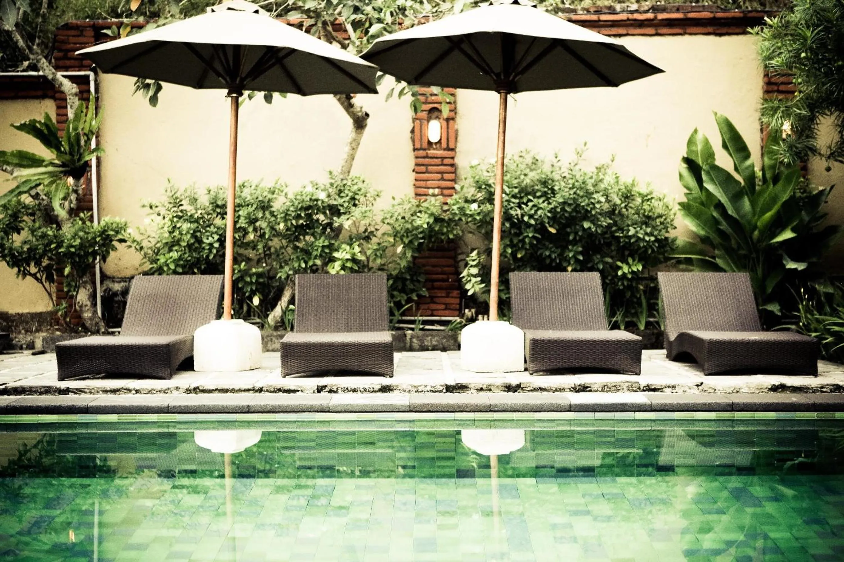 Swimming pool in Aqua Bali Villa