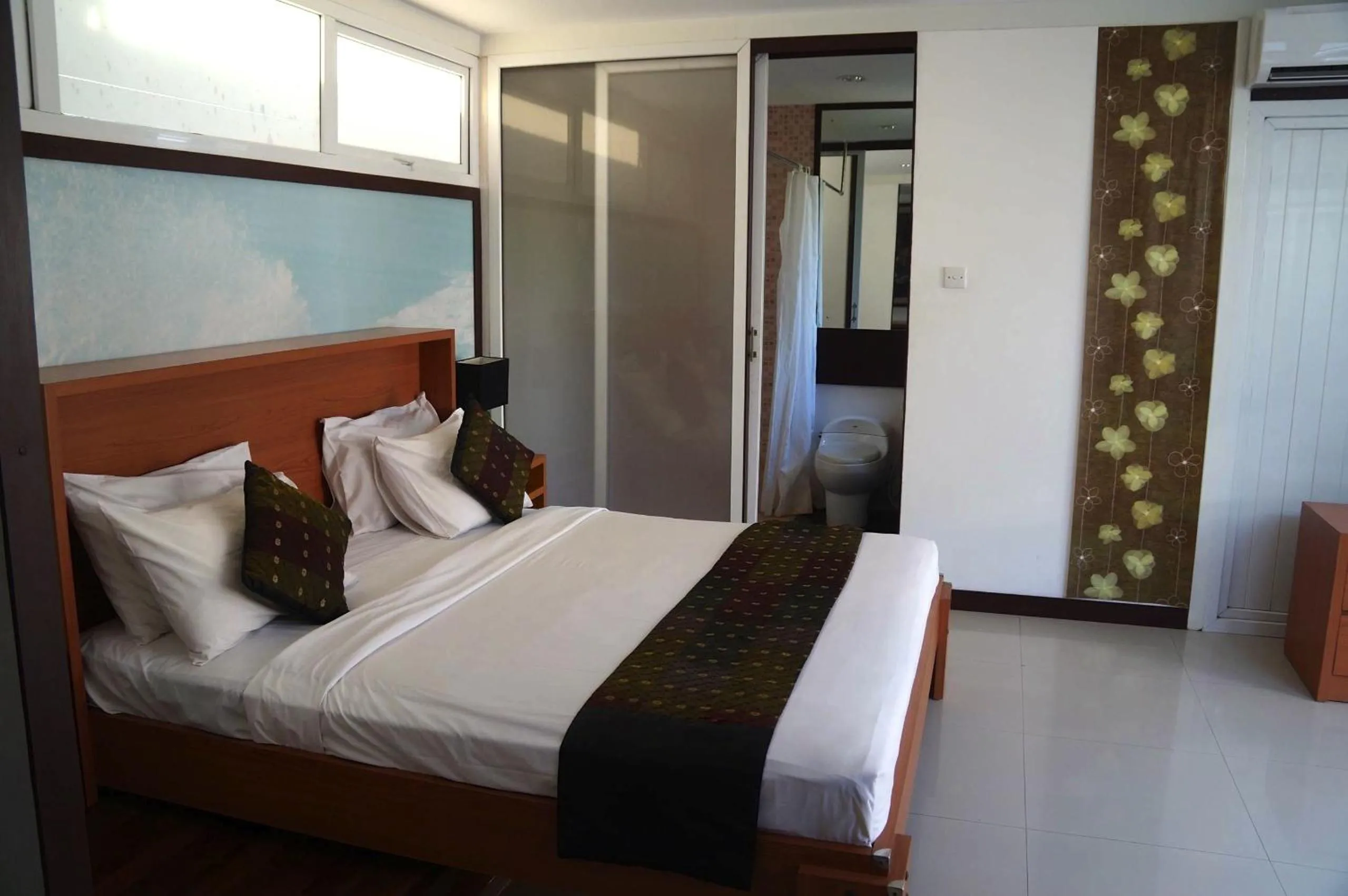 Bedroom, Bed in Aqua Bali Villa