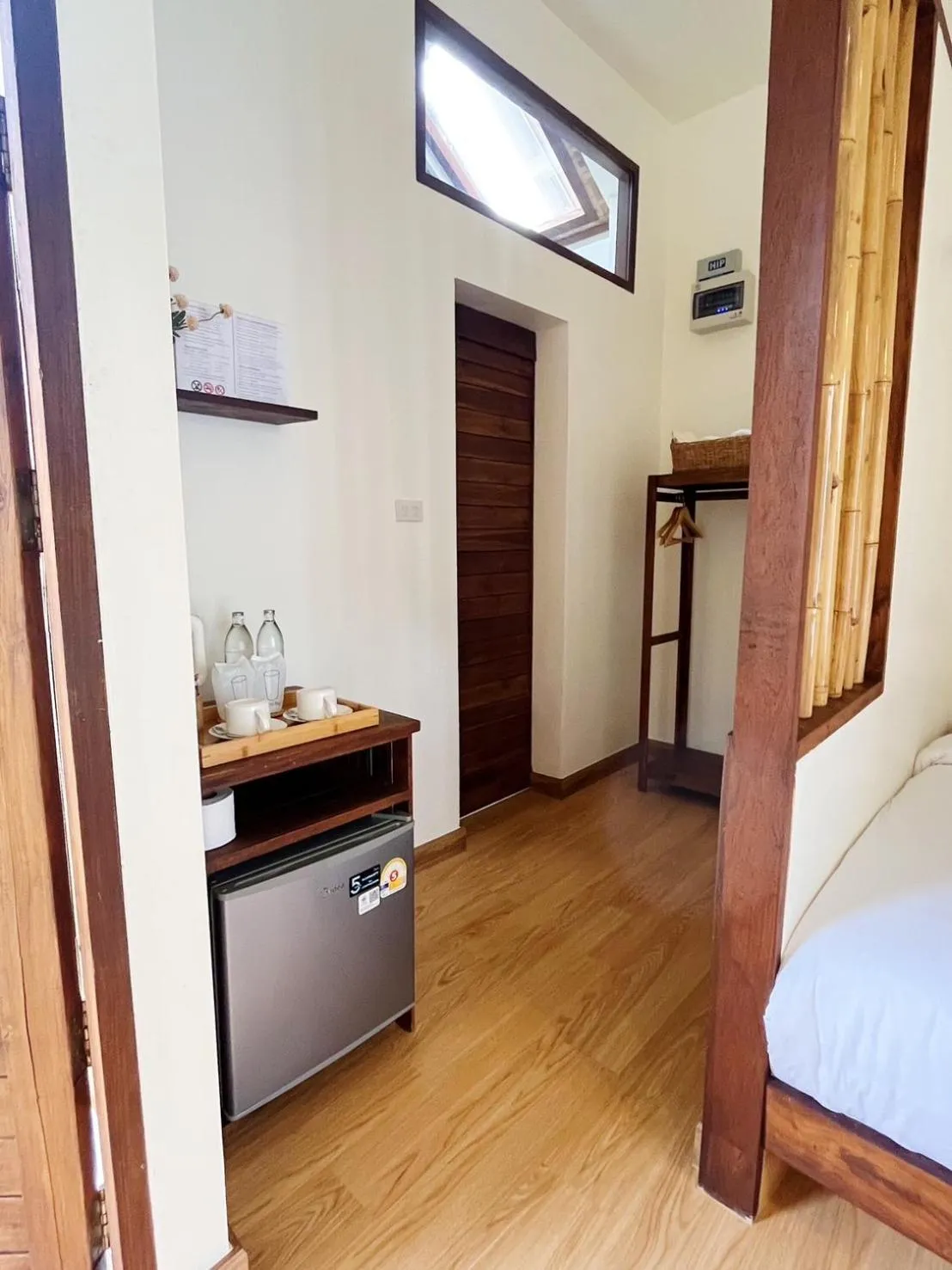 Decorative detail, Bed in Pai Country Hut