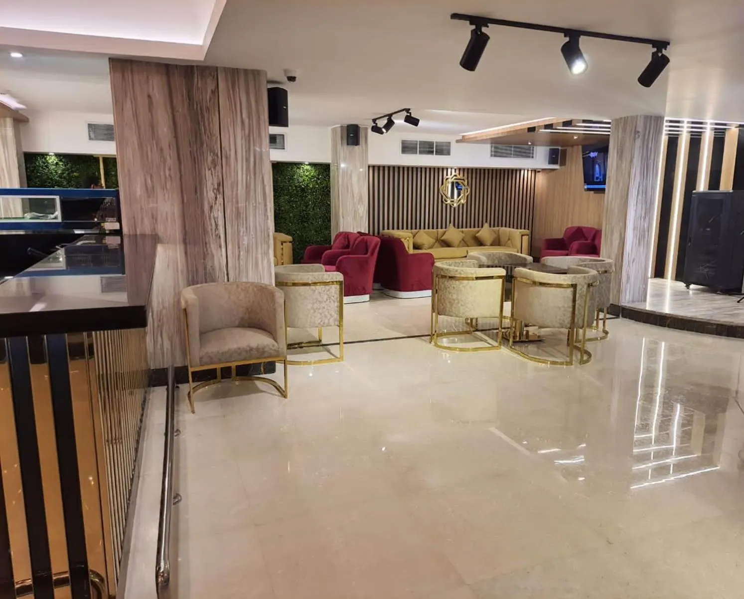 Lobby or reception in MinaMark Beach Resort for Families and Couples Only