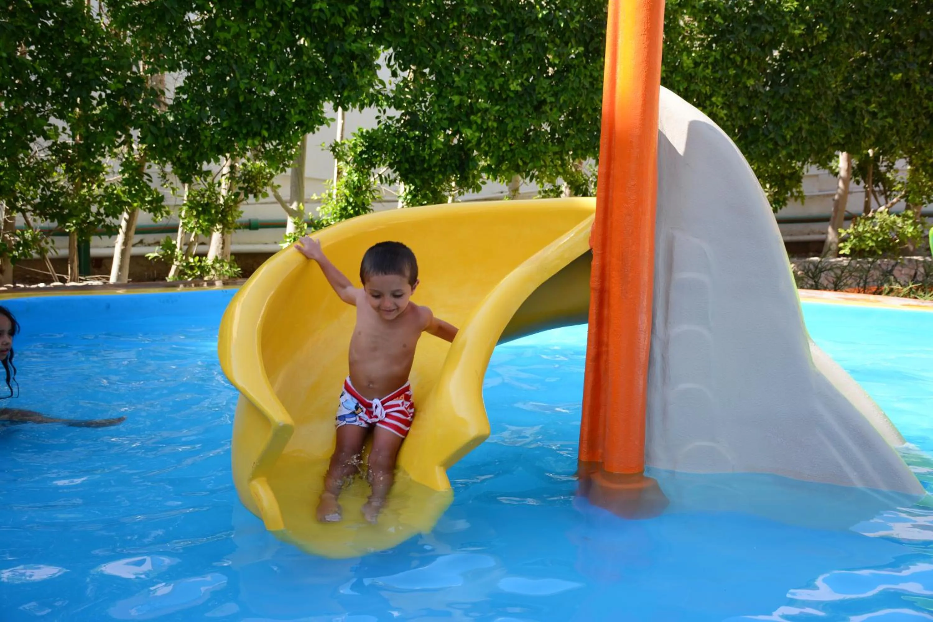 Aqua park in MinaMark Beach Resort for Families and Couples Only