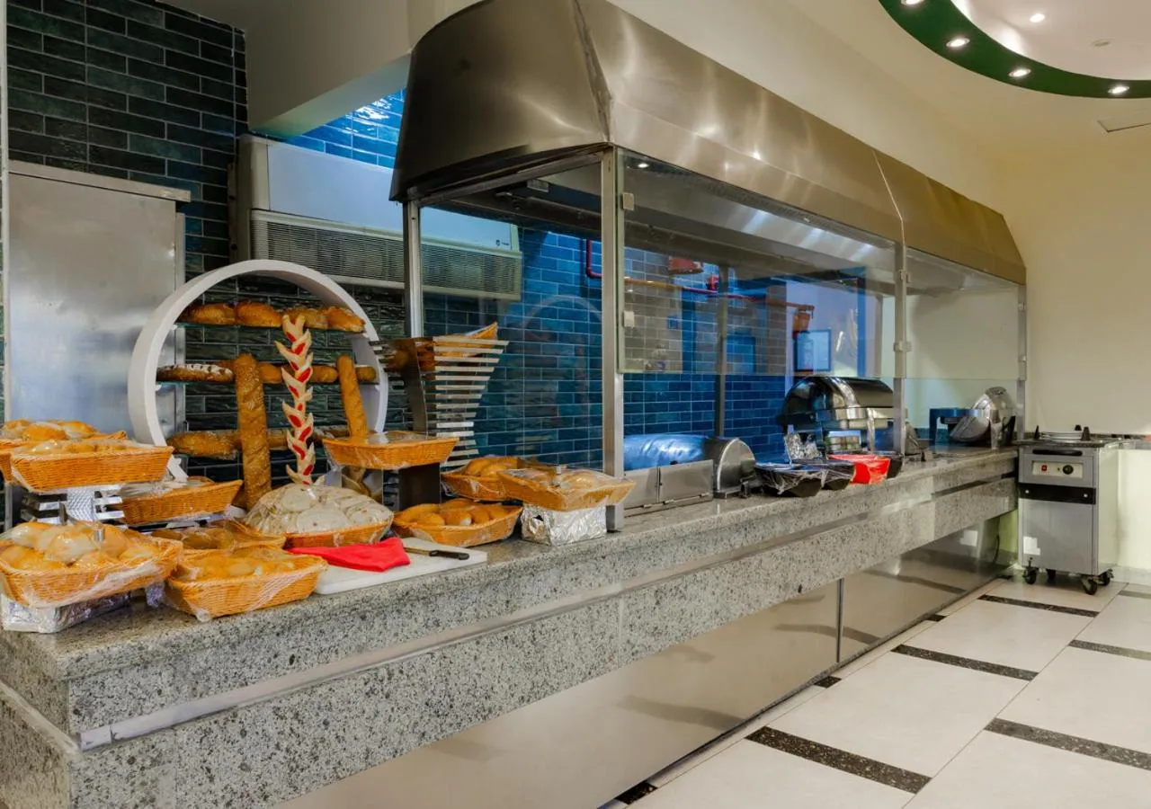 Buffet breakfast in MinaMark Beach Resort for Families and Couples Only