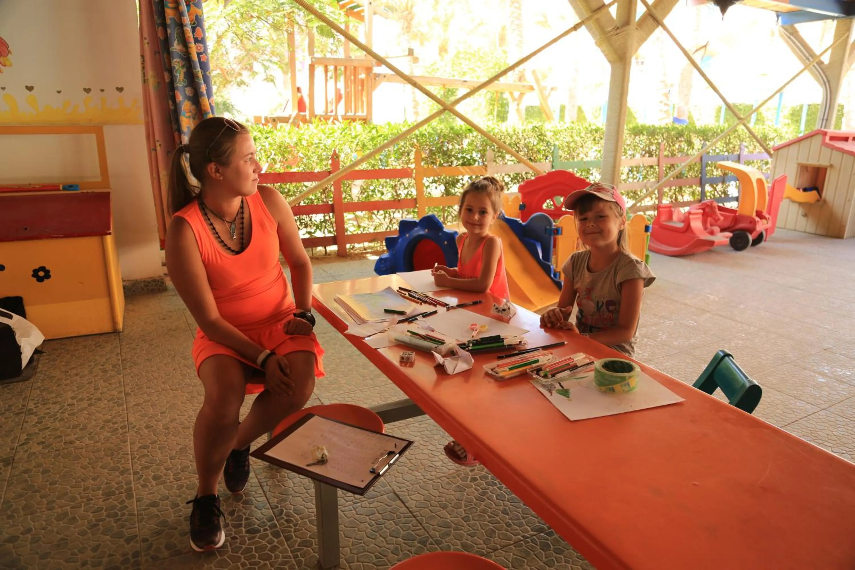 People in MinaMark Beach Resort for Families and Couples Only