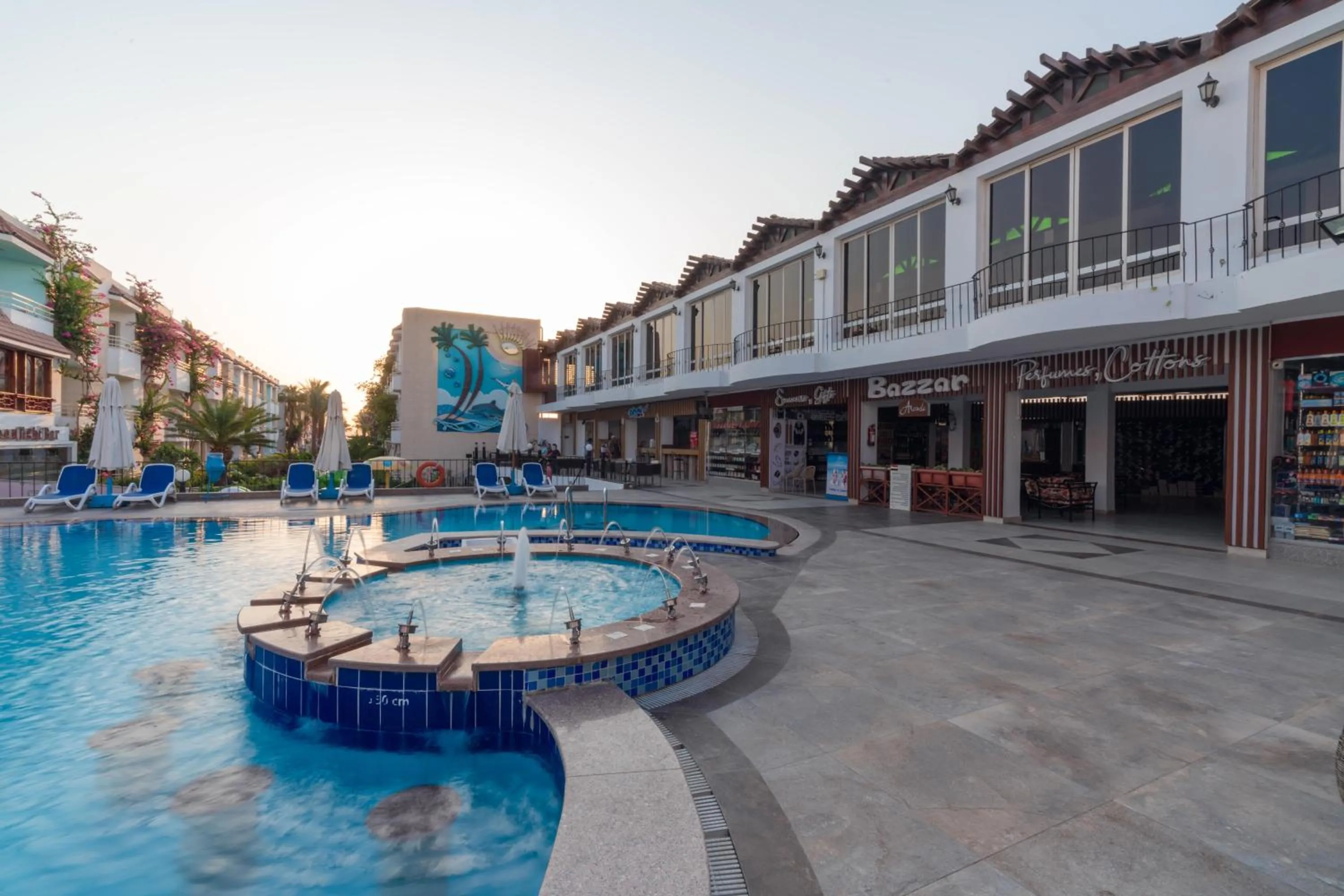 Swimming pool in MinaMark Beach Resort for Families and Couples Only