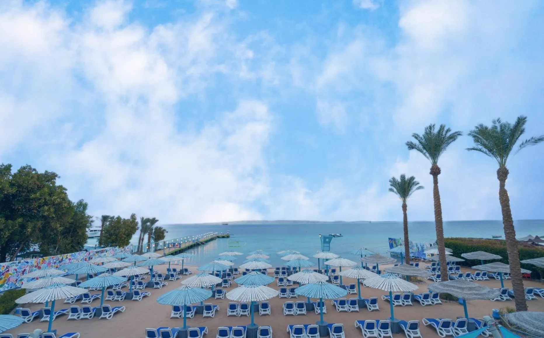 Beach in MinaMark Beach Resort for Families and Couples Only