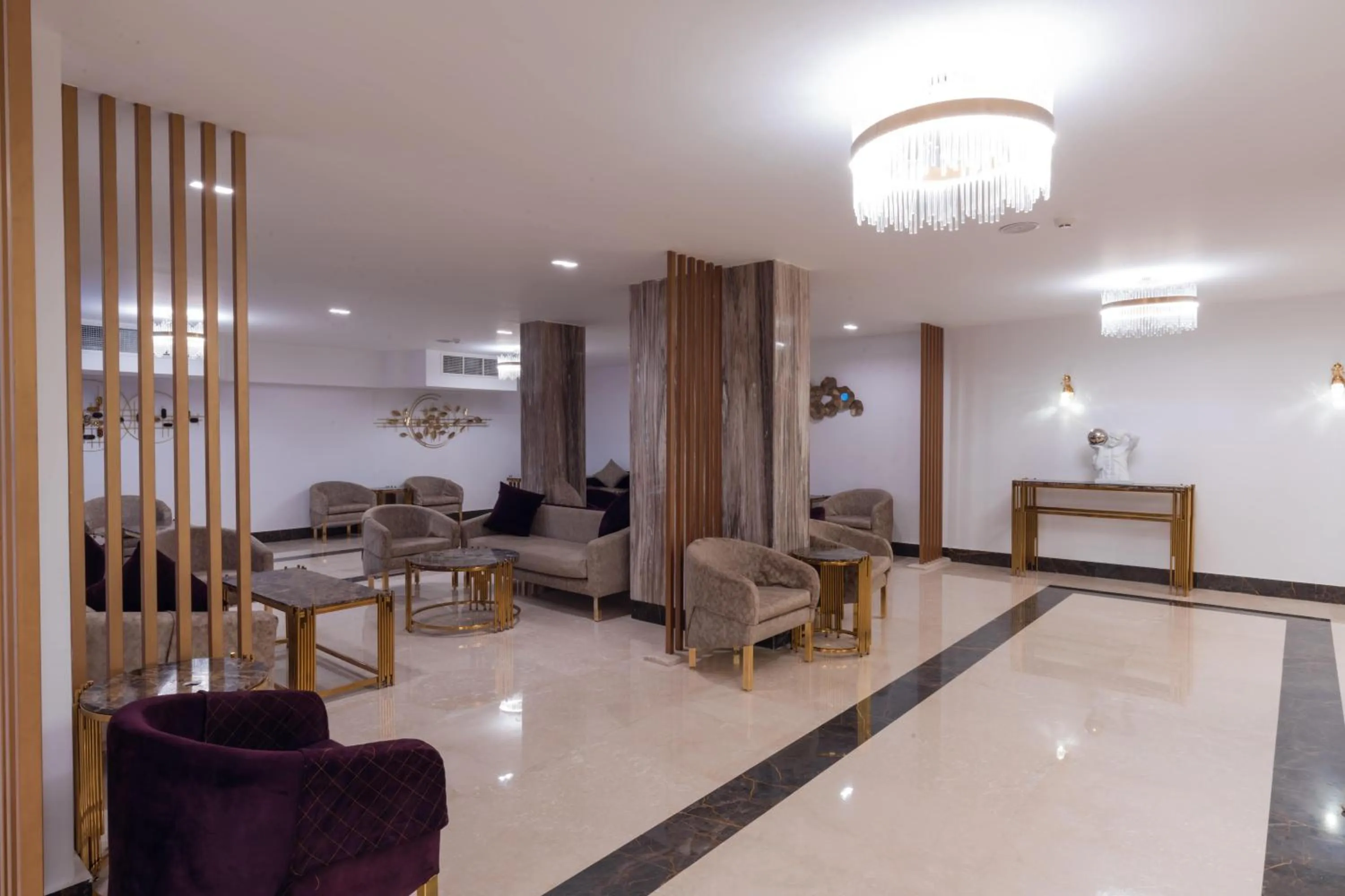 Lobby or reception in MinaMark Beach Resort for Families and Couples Only