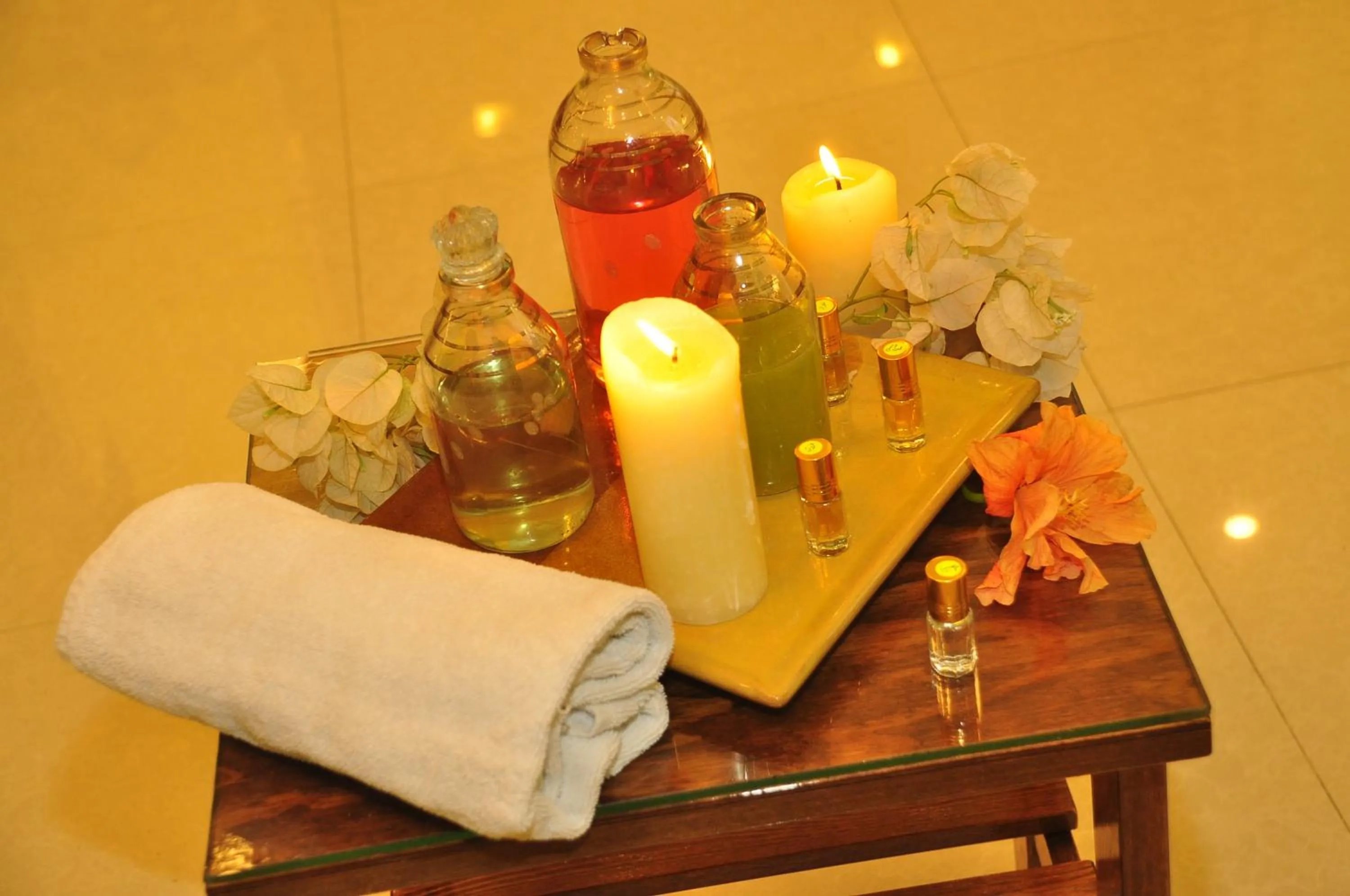 Massage in MinaMark Beach Resort for Families and Couples Only