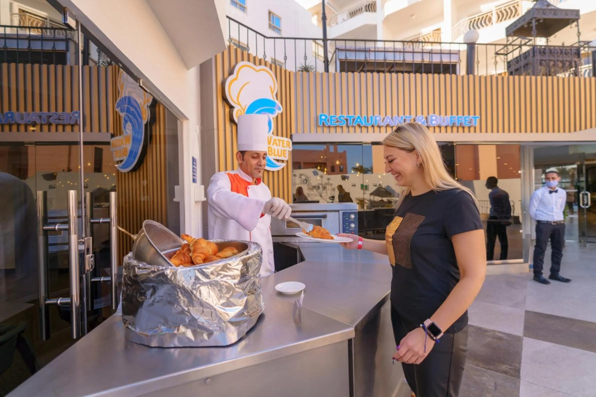 Staff in MinaMark Beach Resort for Families and Couples Only