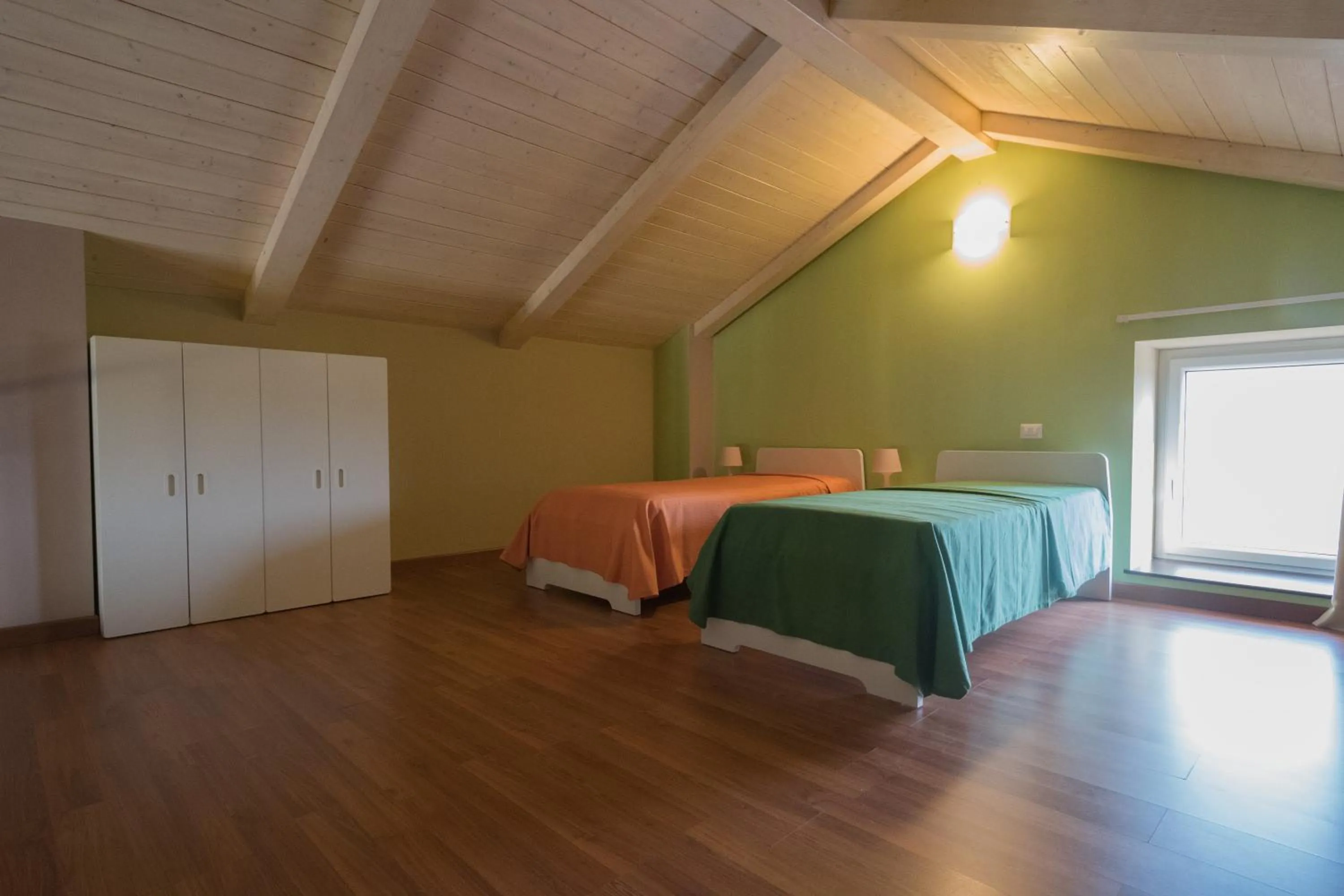 Bed in Eco-Residence