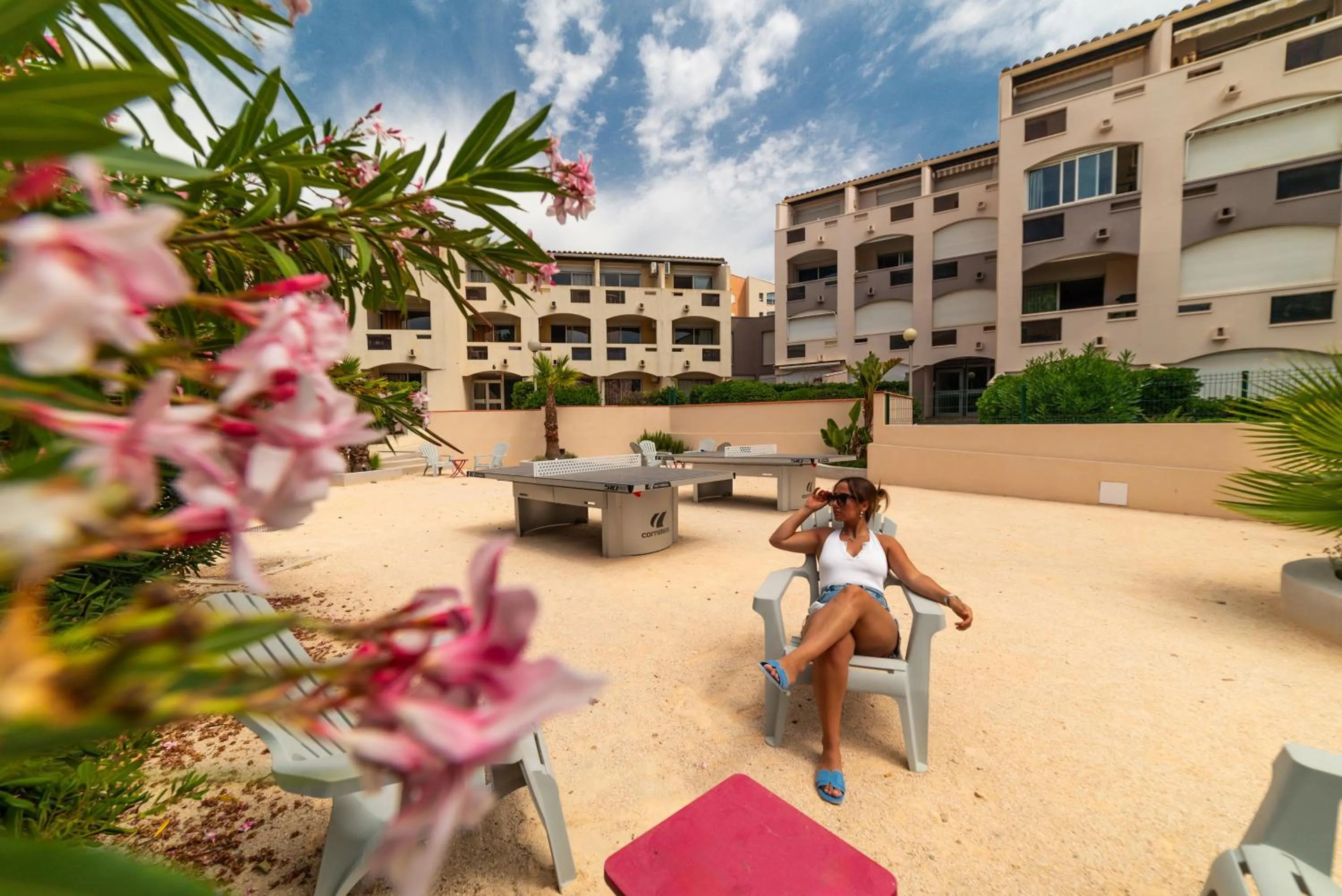 Table tennis in Residence Agathea