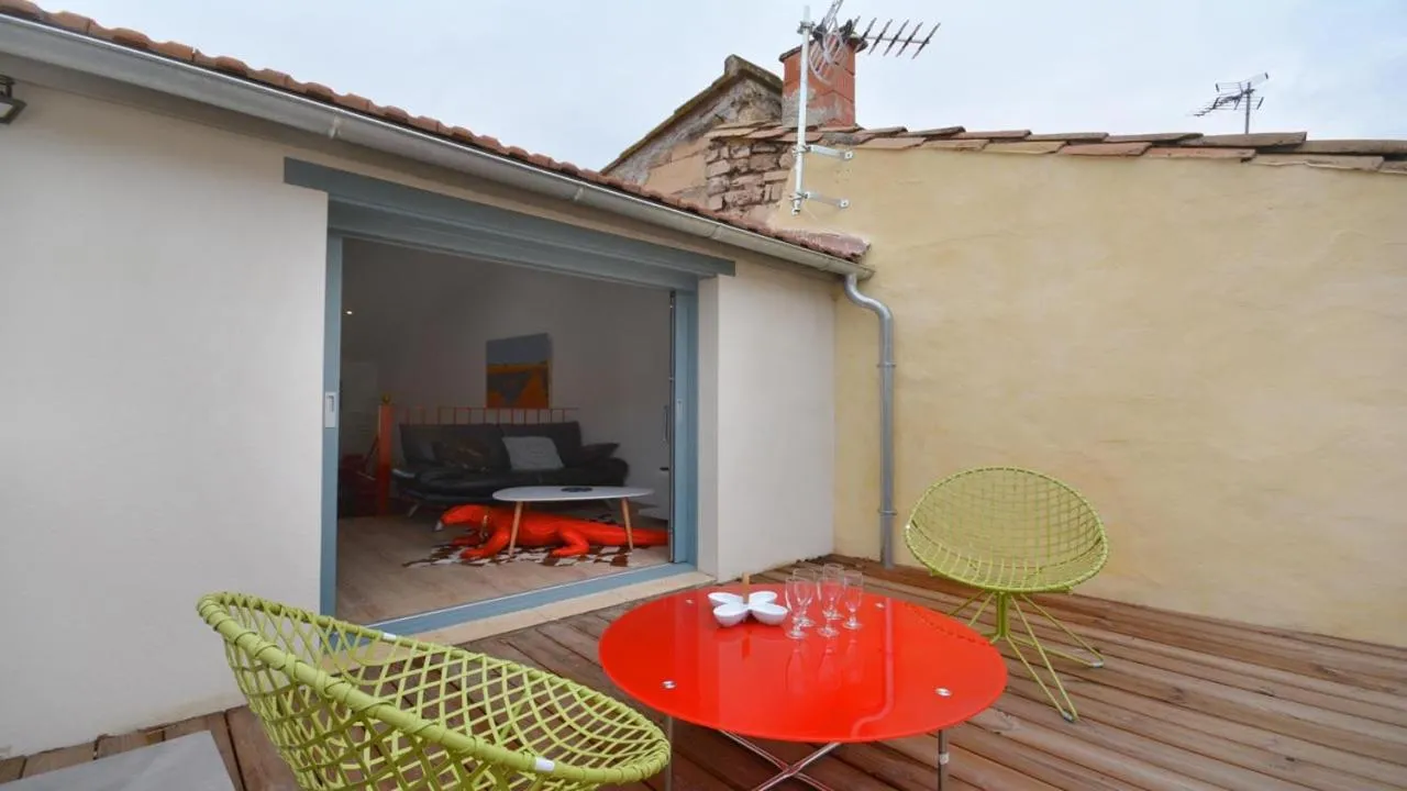 Balcony/Terrace in L'Escalier Rouge
