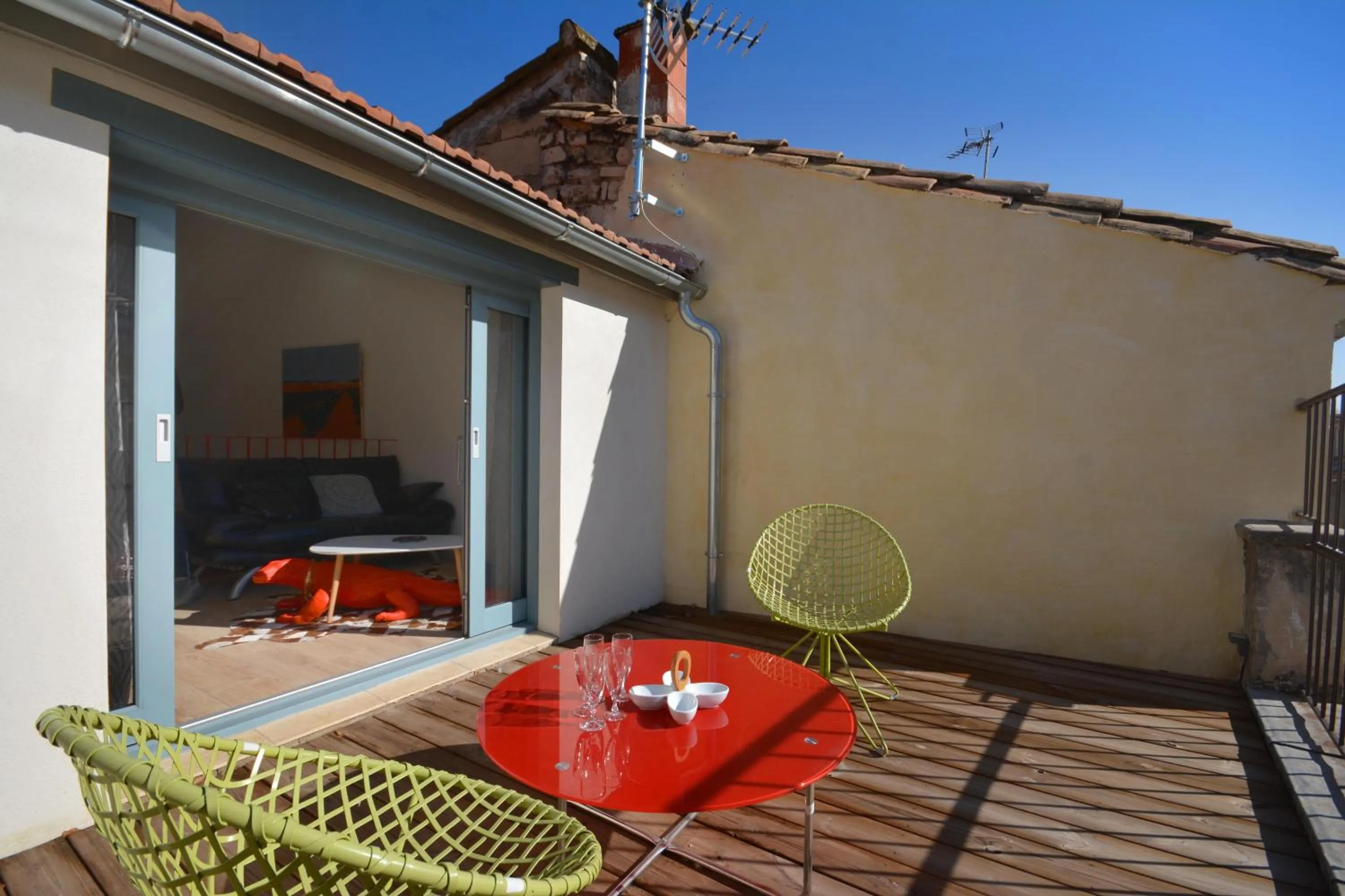 Balcony/Terrace in L'Escalier Rouge