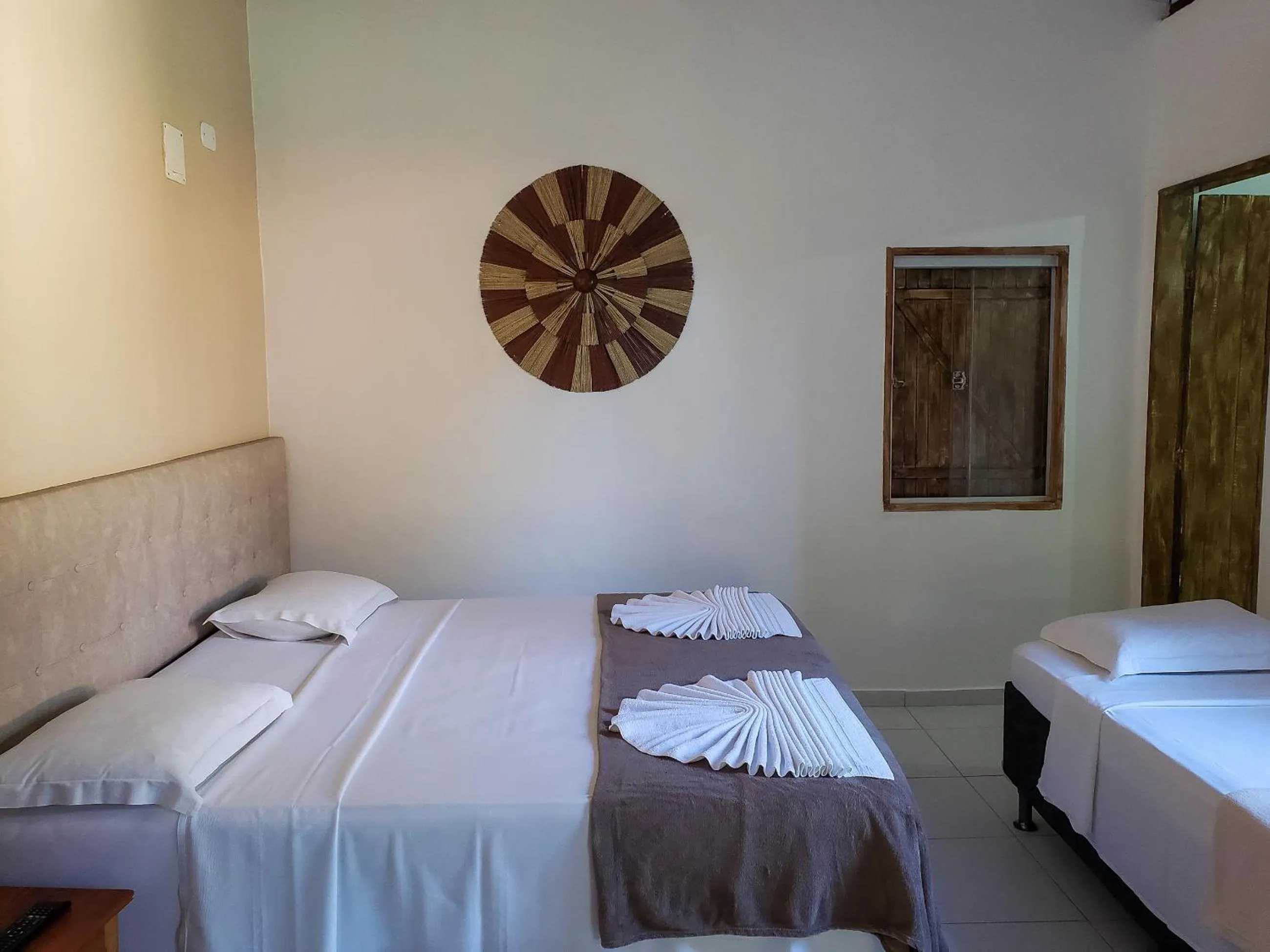 Bed in Pousada Tropical