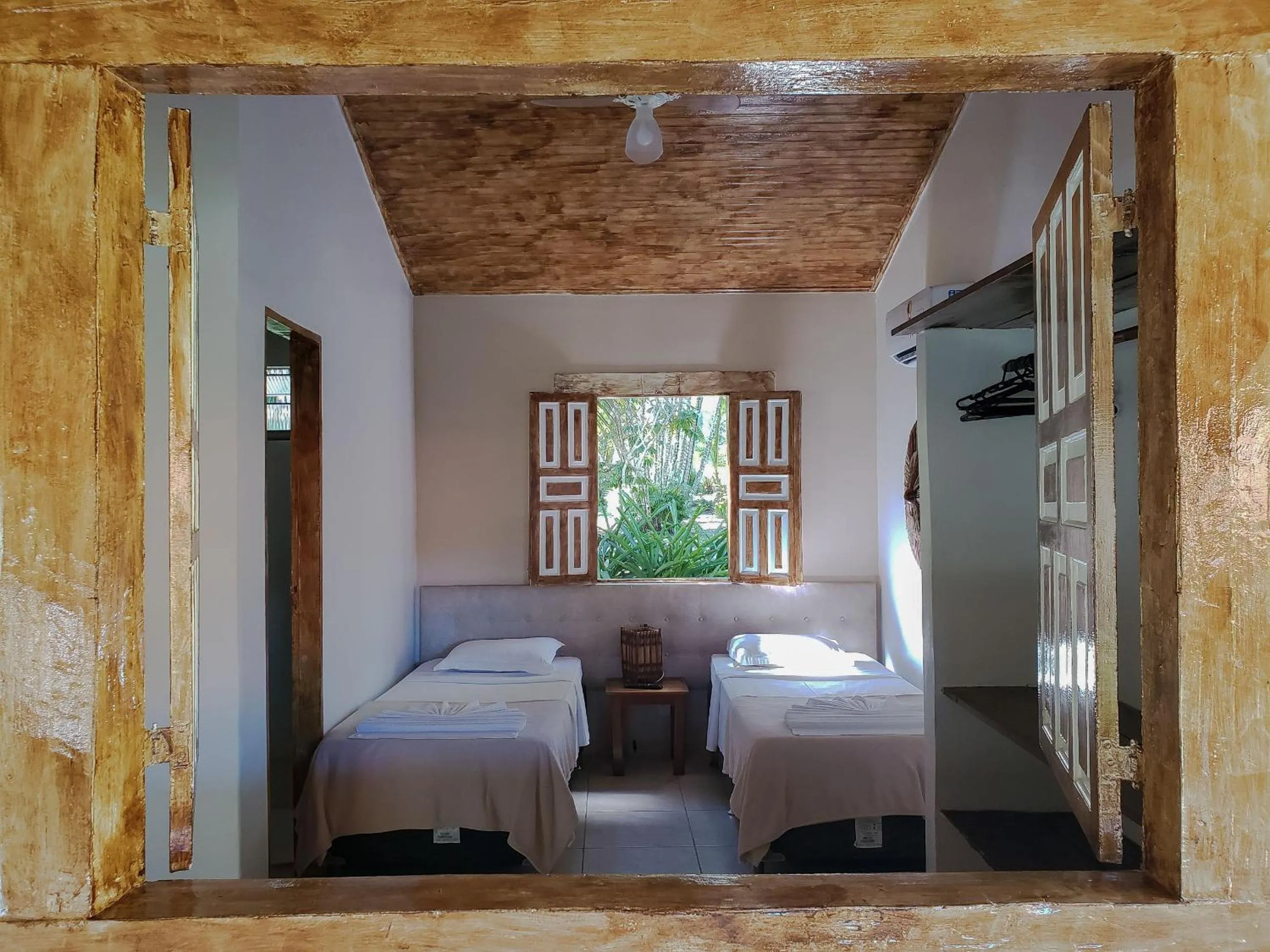 Bed in Pousada Tropical