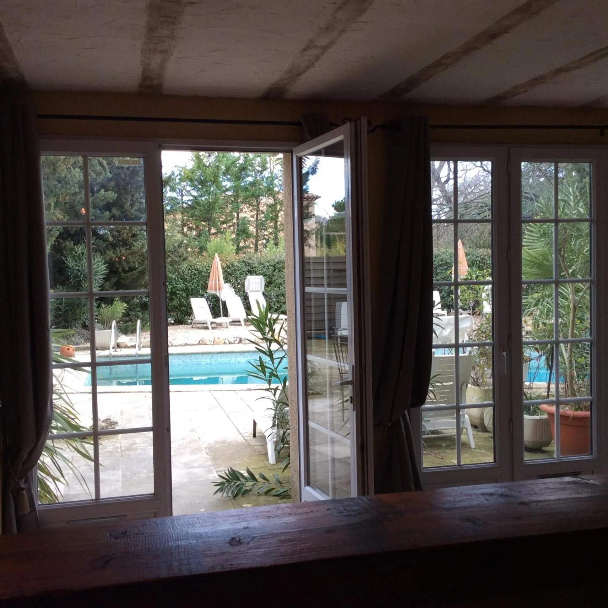 Pool view in Gites Climatisés Piscine Chauffée La Balancelle