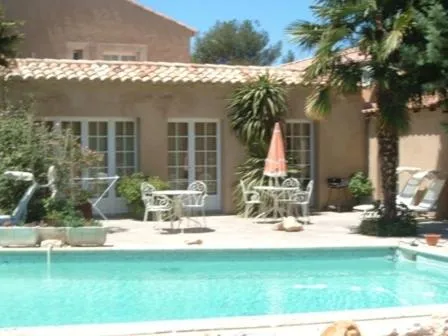 Swimming pool in Gites Climatisés Piscine Chauffée La Balancelle
