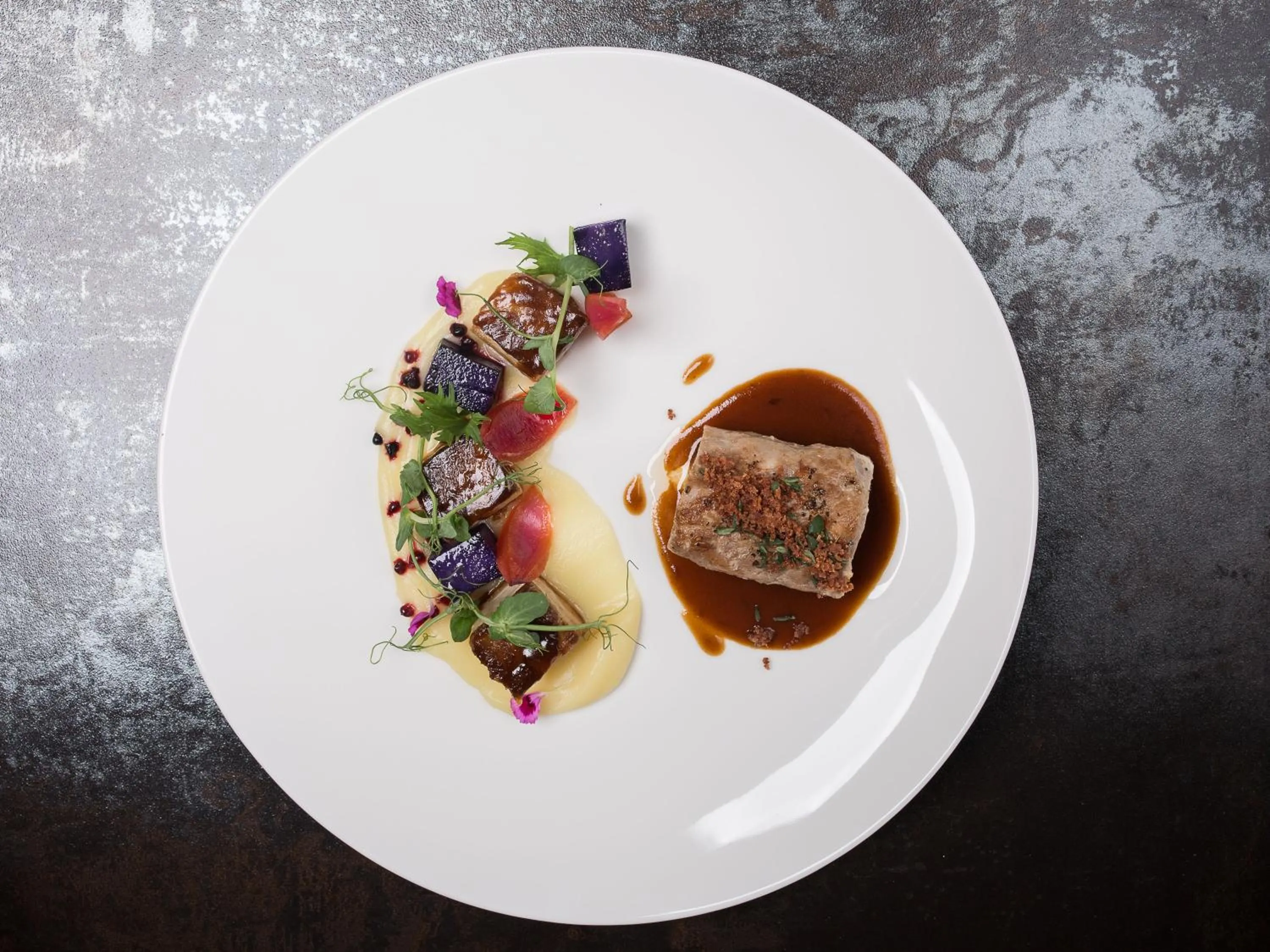 Food close-up in Hotel Natura Residence Business&SPA