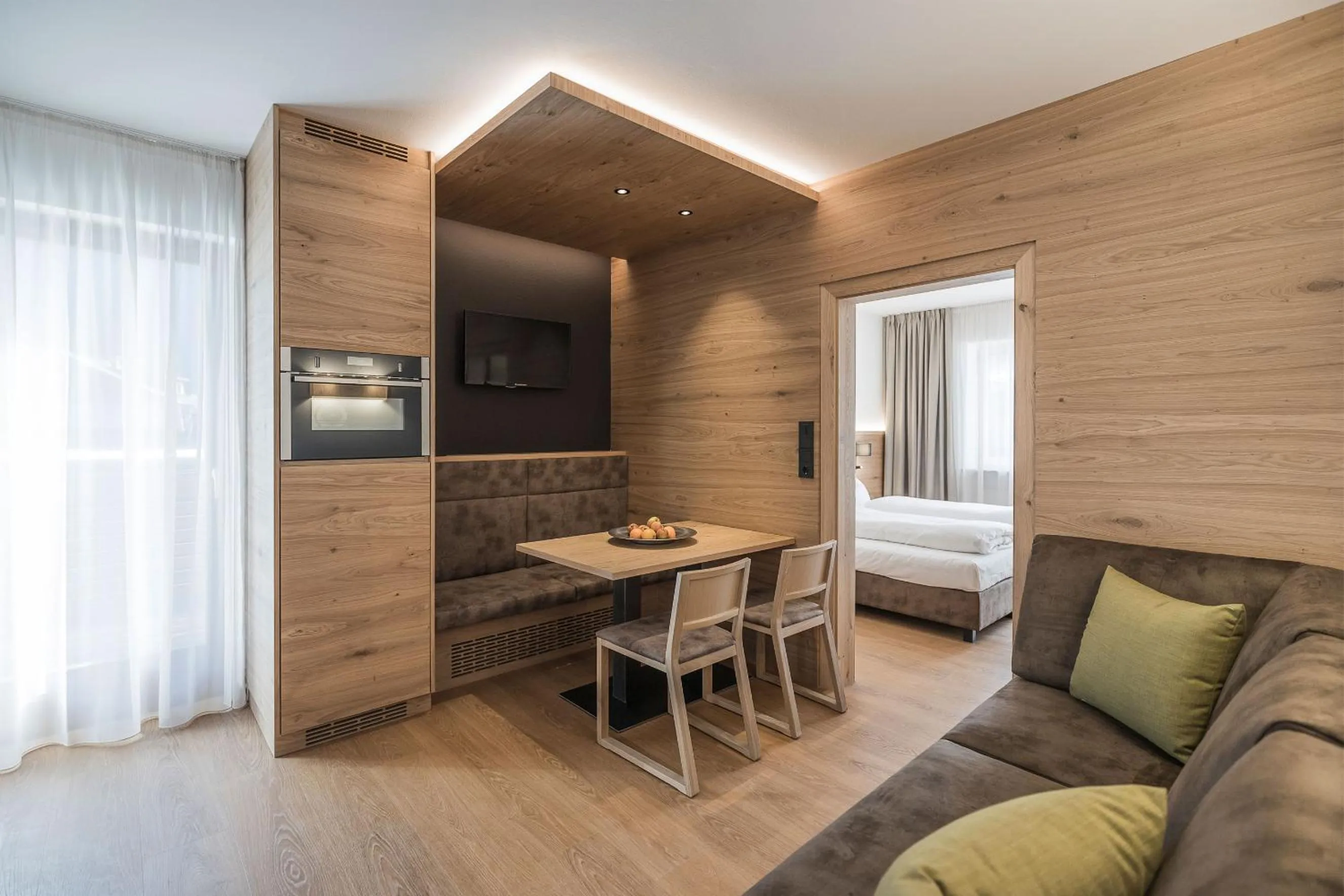 Living room, Bed in Residence Margareth