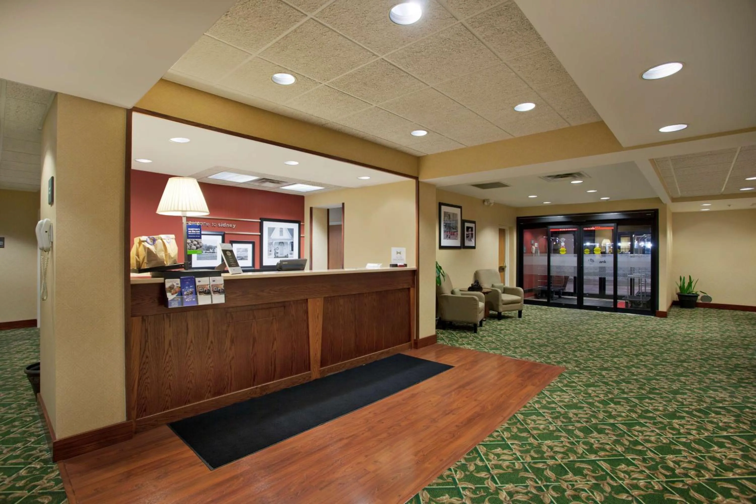 Lobby or reception in Hampton Inn Sidney