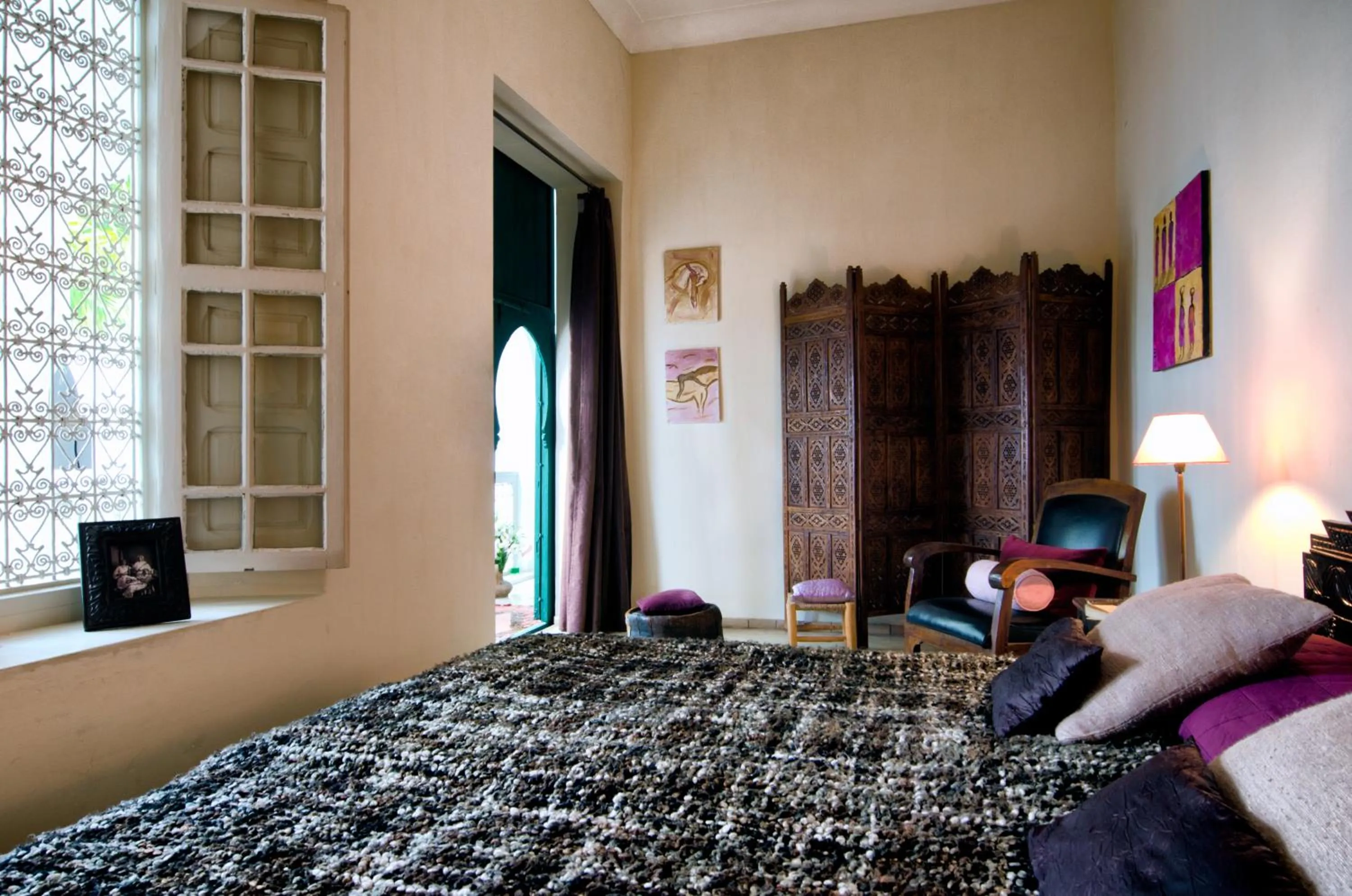 Bedroom, Bed in Riad Vert