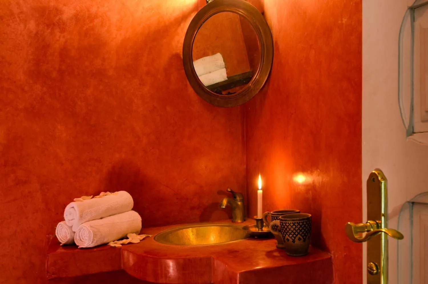 Bathroom in Riad Vert