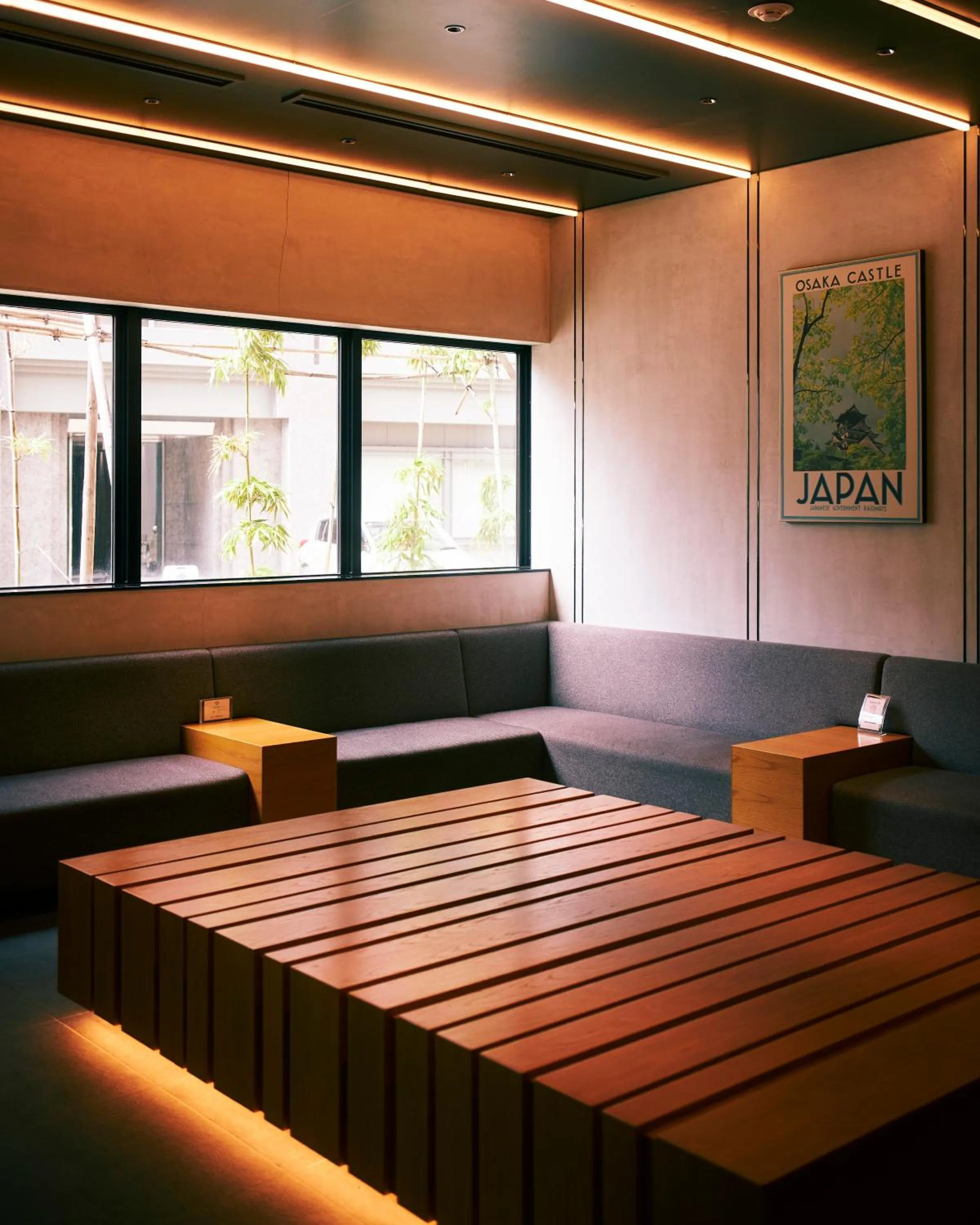 Lobby or reception in hotel androoms Shin-Osaka