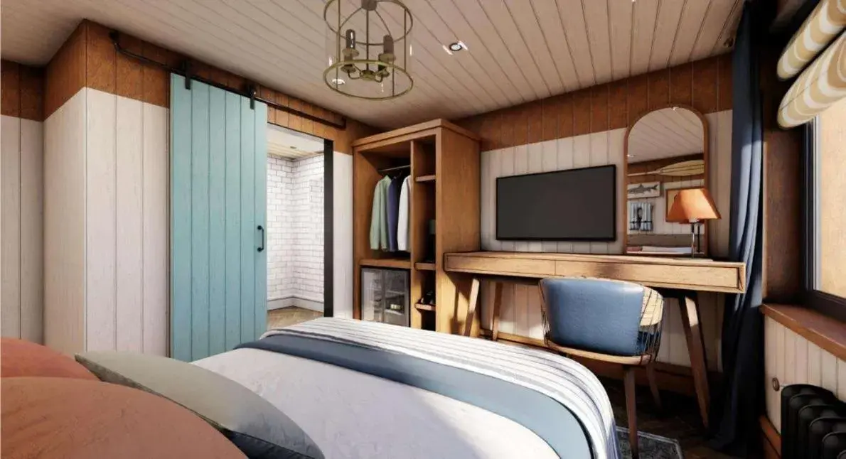 Standard Double Room with Sea View - single occupancy in Pedn-Olva Standard Double Room with Sea View - single occupancy in Pedn-Olva