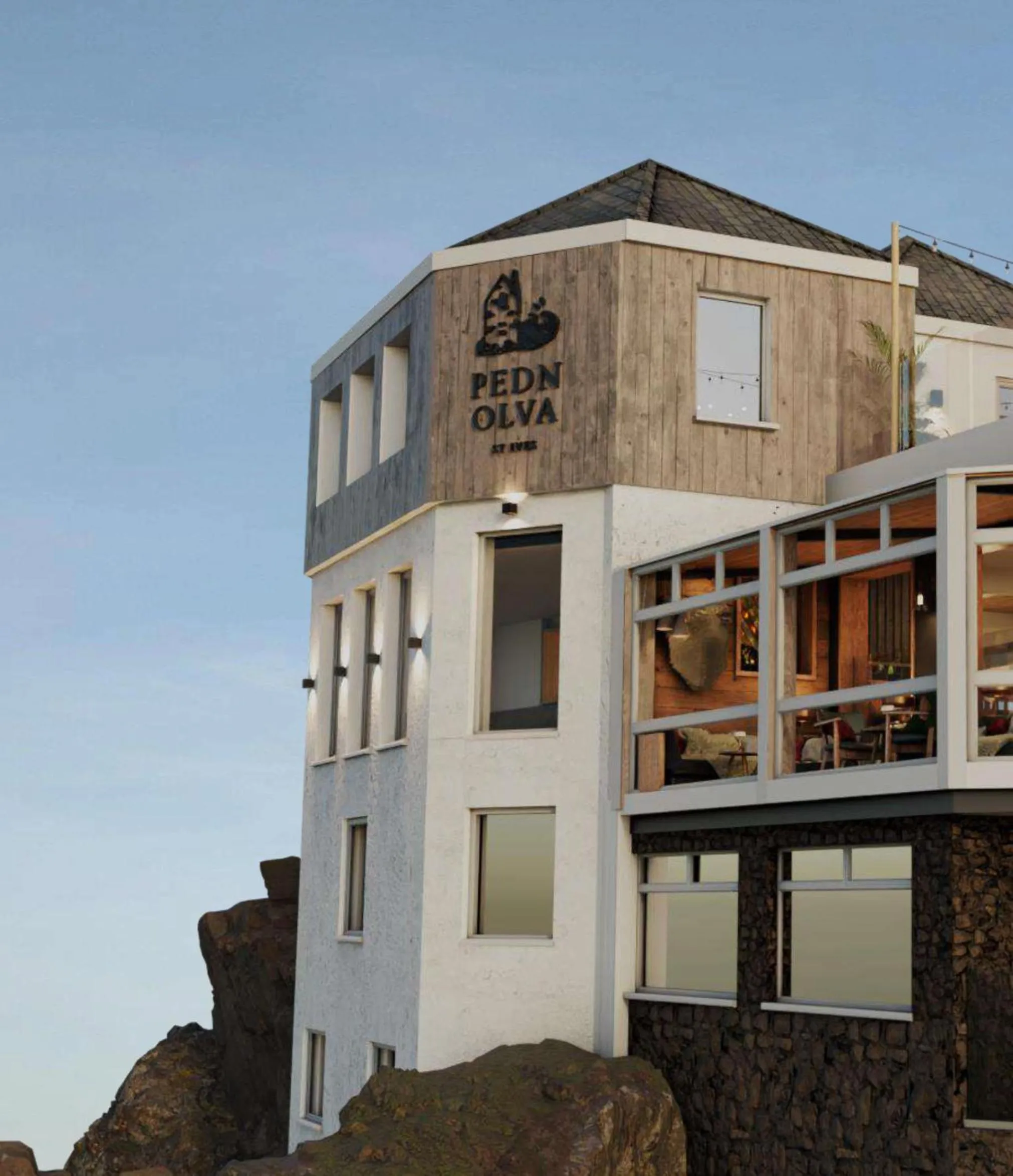 Property building in Pedn-Olva