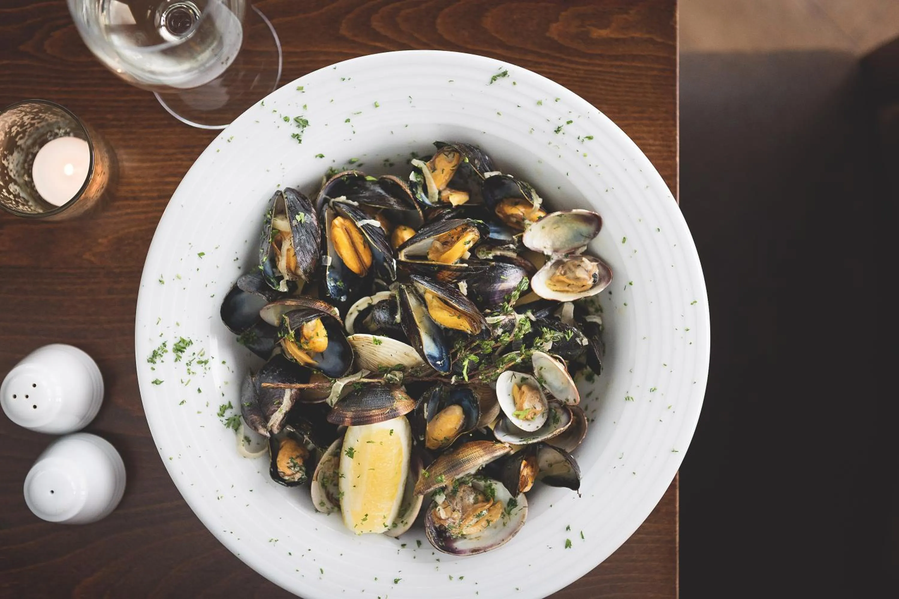 Food close-up in Pedn Olva