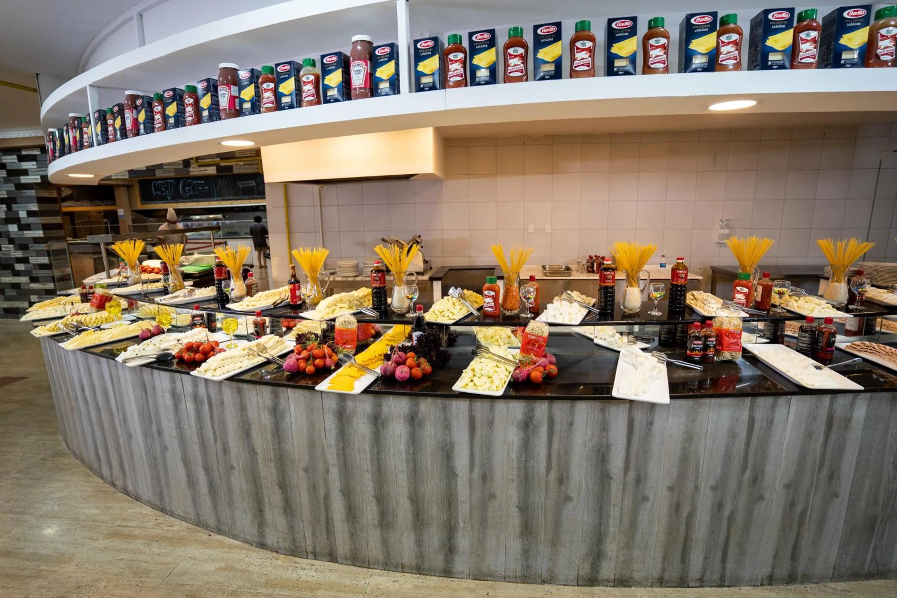 Buffet breakfast in Bodrum Park Resort