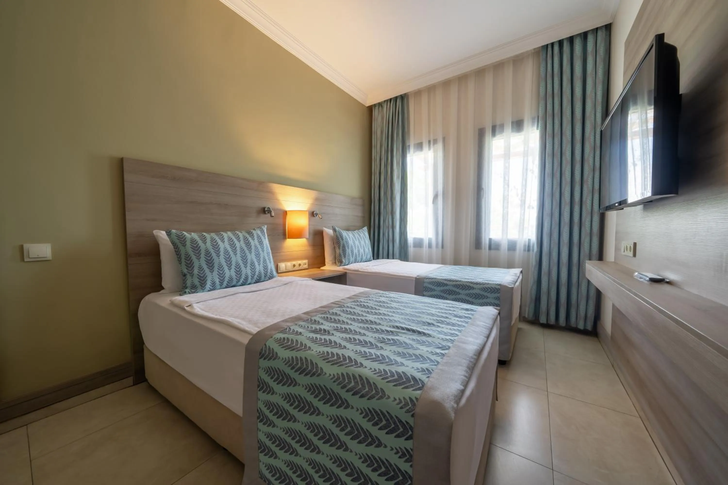 Bed in Bodrum Park Resort