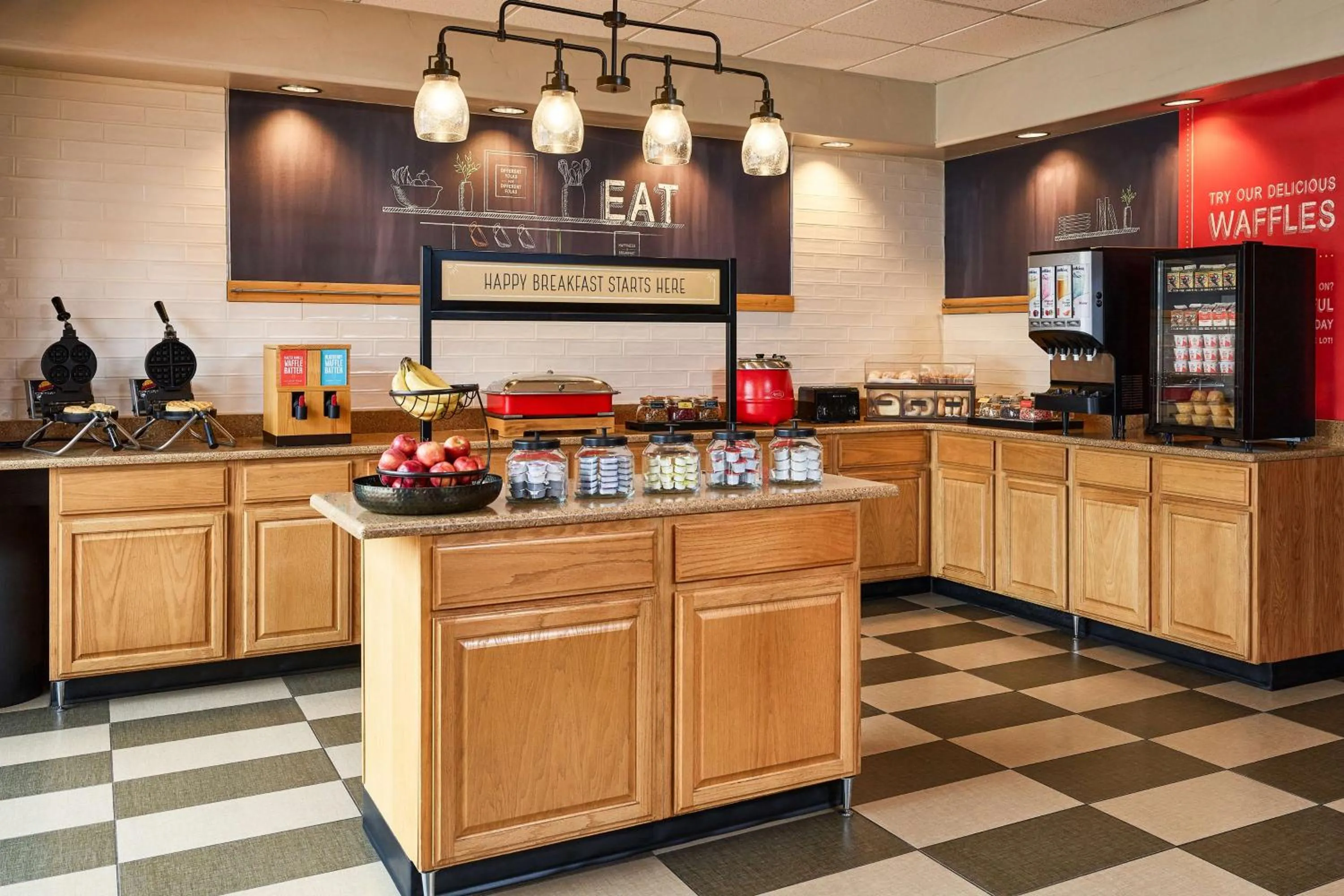 Breakfast in Hampton Inn Taos