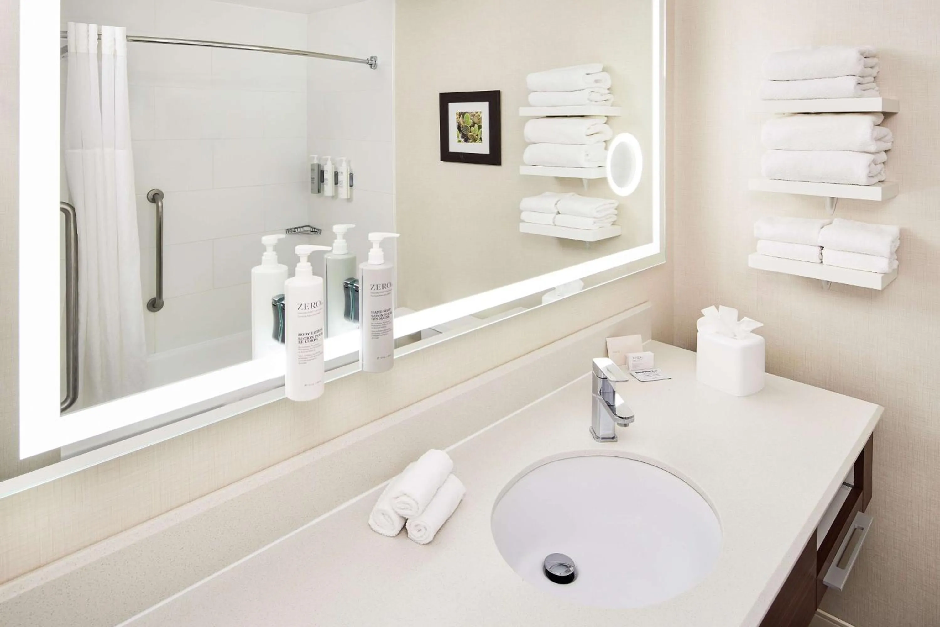 Bathroom in Hampton Inn Taos