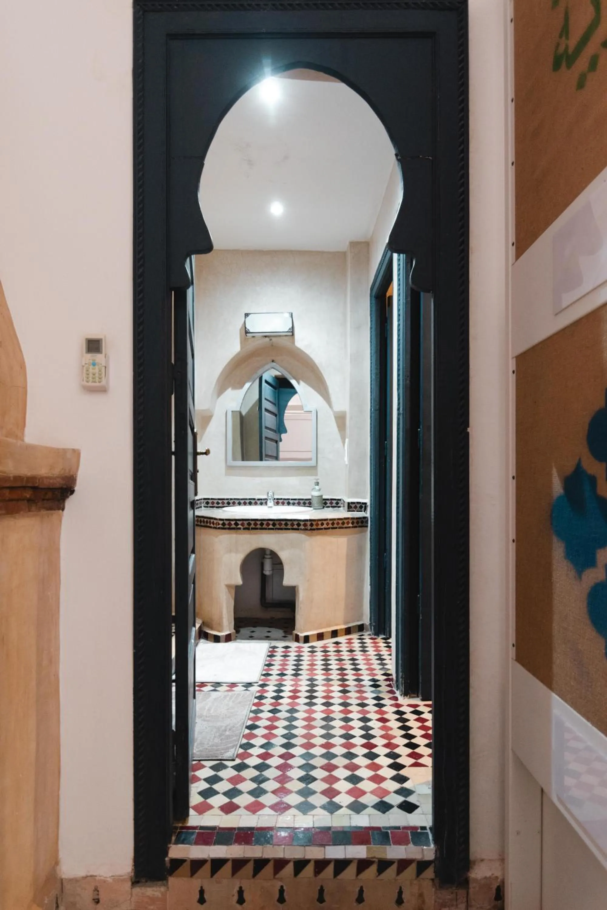 Bathroom in The Central House Marrakech Medina