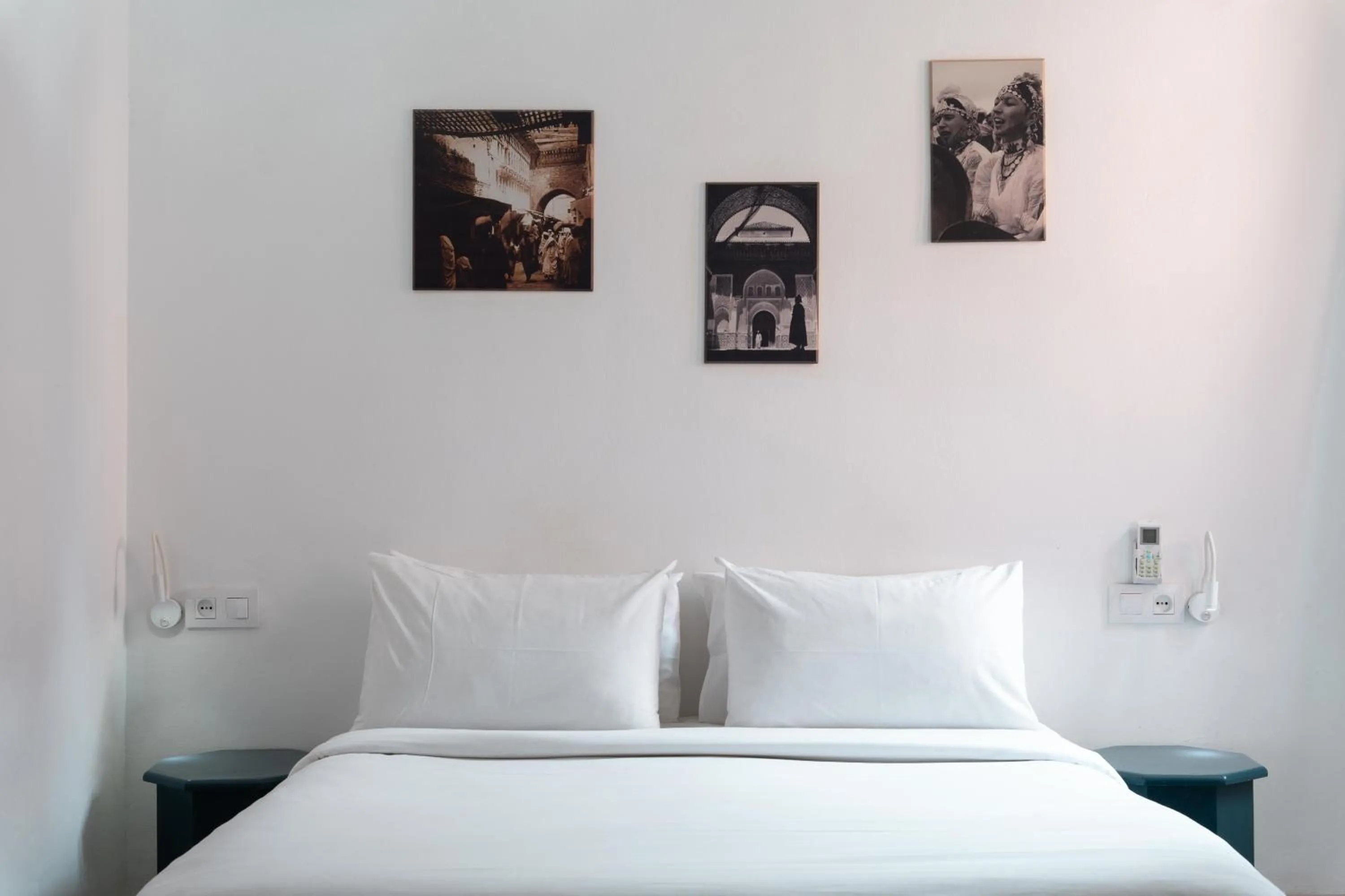 Bed in The Central House Marrakech Medina