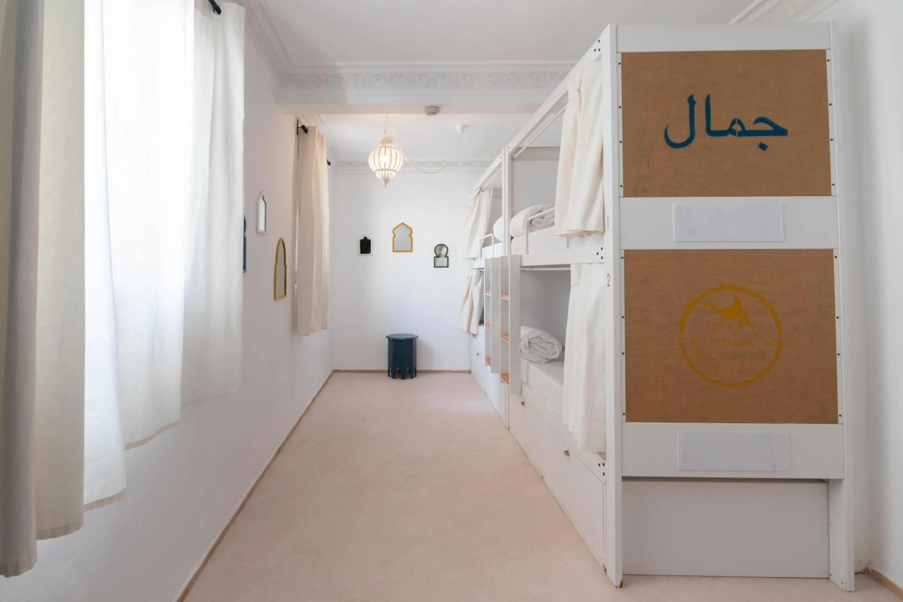 bunk bed in The Central House Marrakech Medina