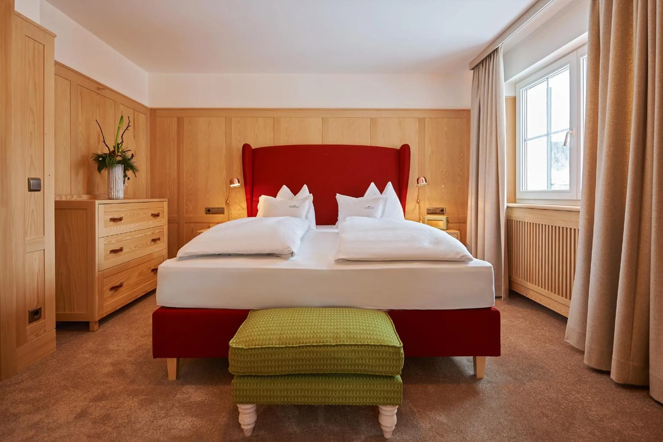 Photo of the whole room, Bed in Boutique-Hotel Schmelzhof