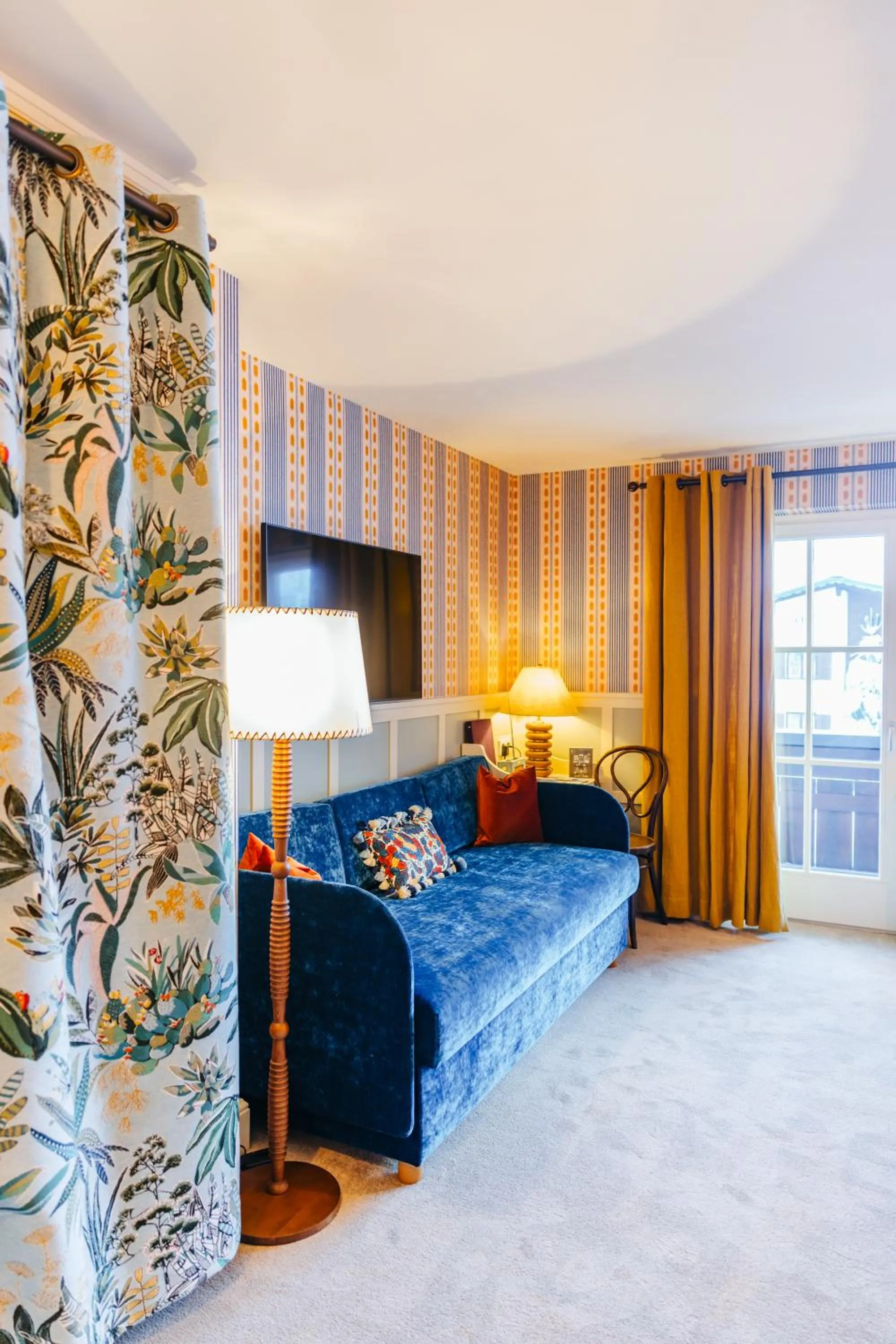 Decorative detail, Bed in Boutique-Hotel Schmelzhof